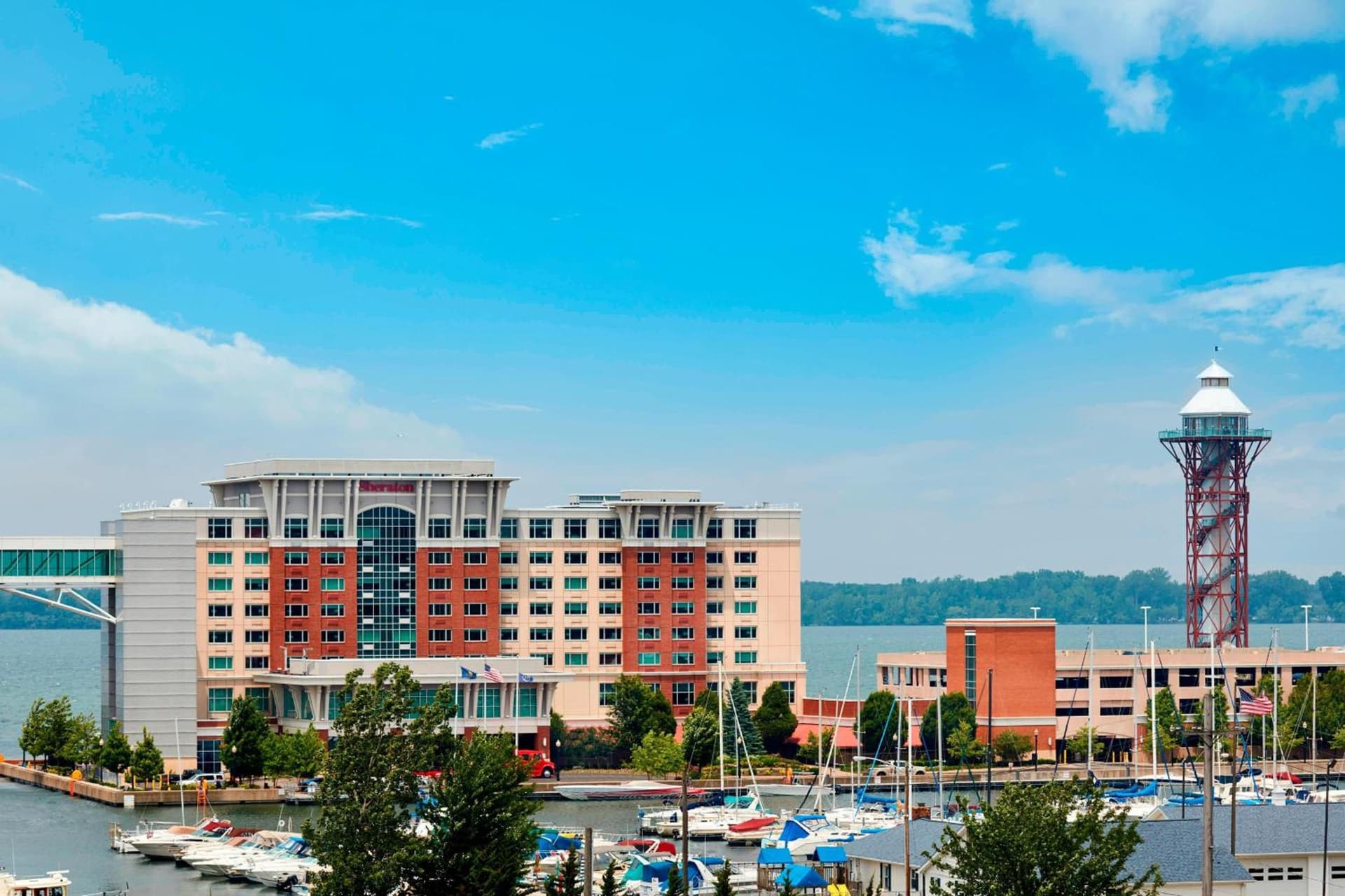 Sheraton Erie Bayfront Hotel property views in Erie, PA — gallery photo 3
