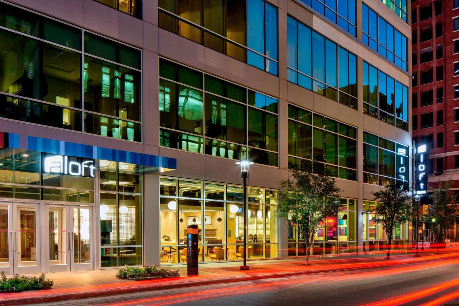 Aloft Fort Worth Downtown exterior or lobby in Fort Worth, TX — main listing photo