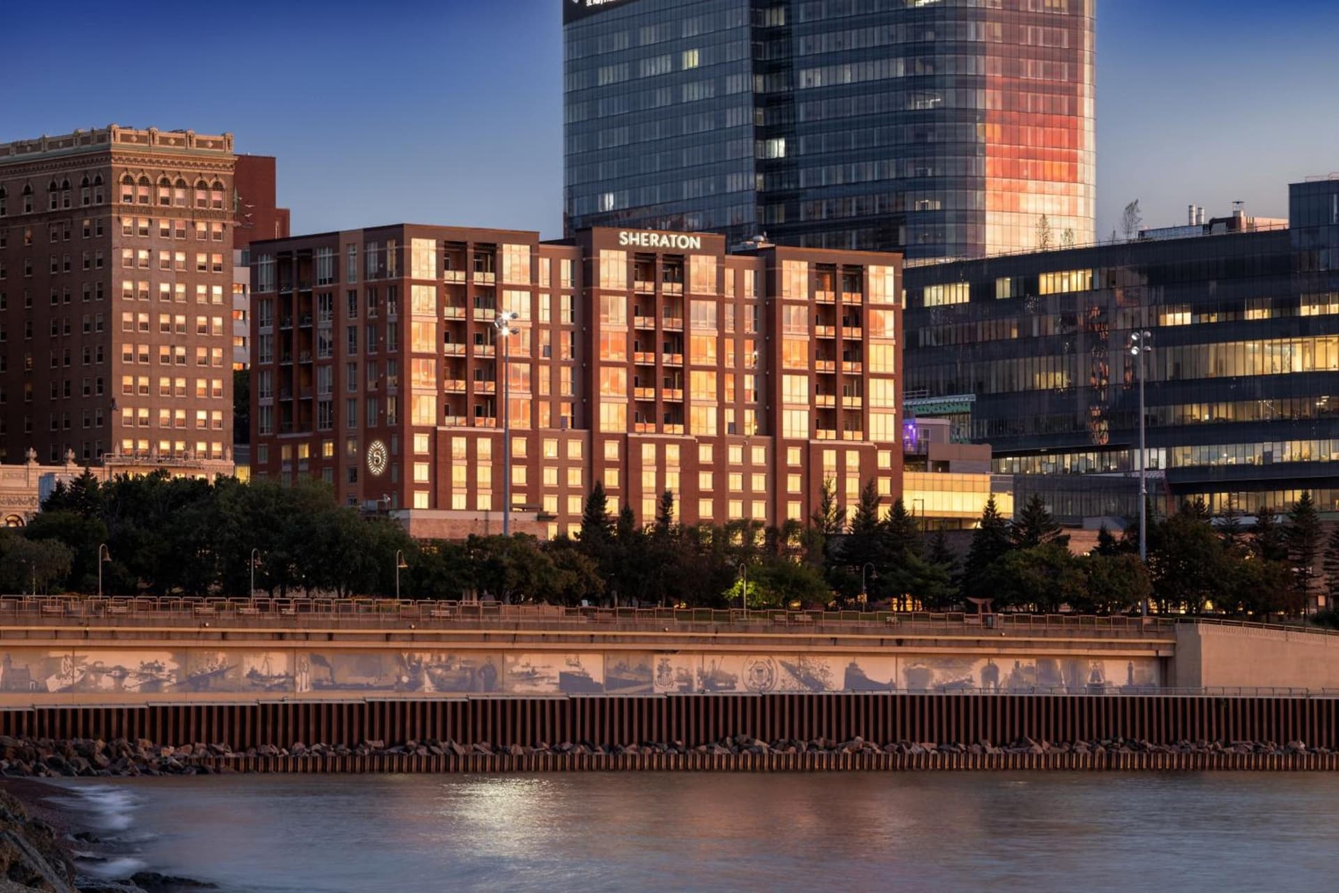 Sheraton Duluth Hotel featured exterior or lobby in Duluth, MN — similar hotel