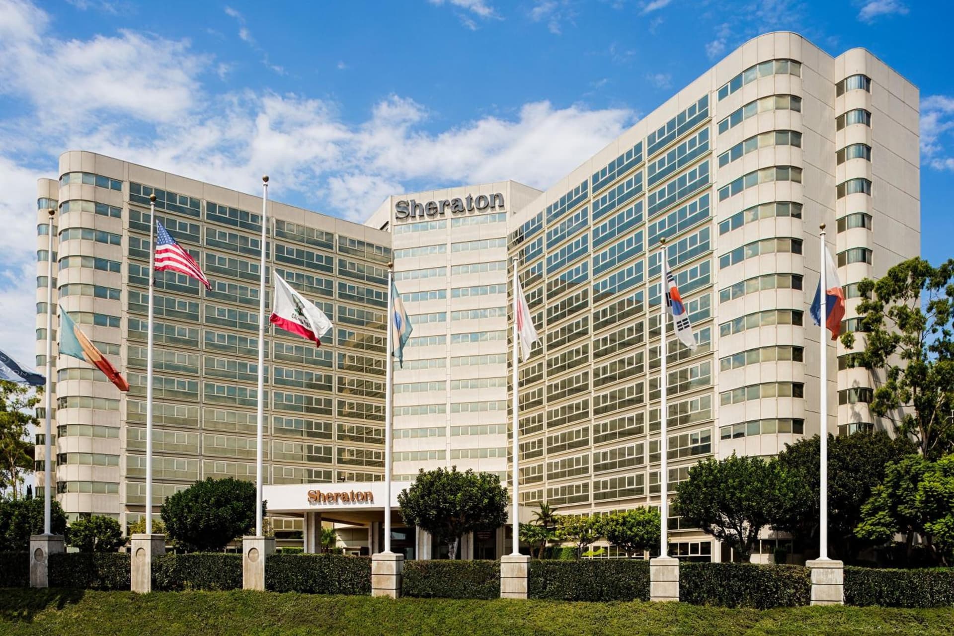 Sheraton Gateway Los Angeles Hotel exterior or lobby in Los Angeles, CA — main listing photo