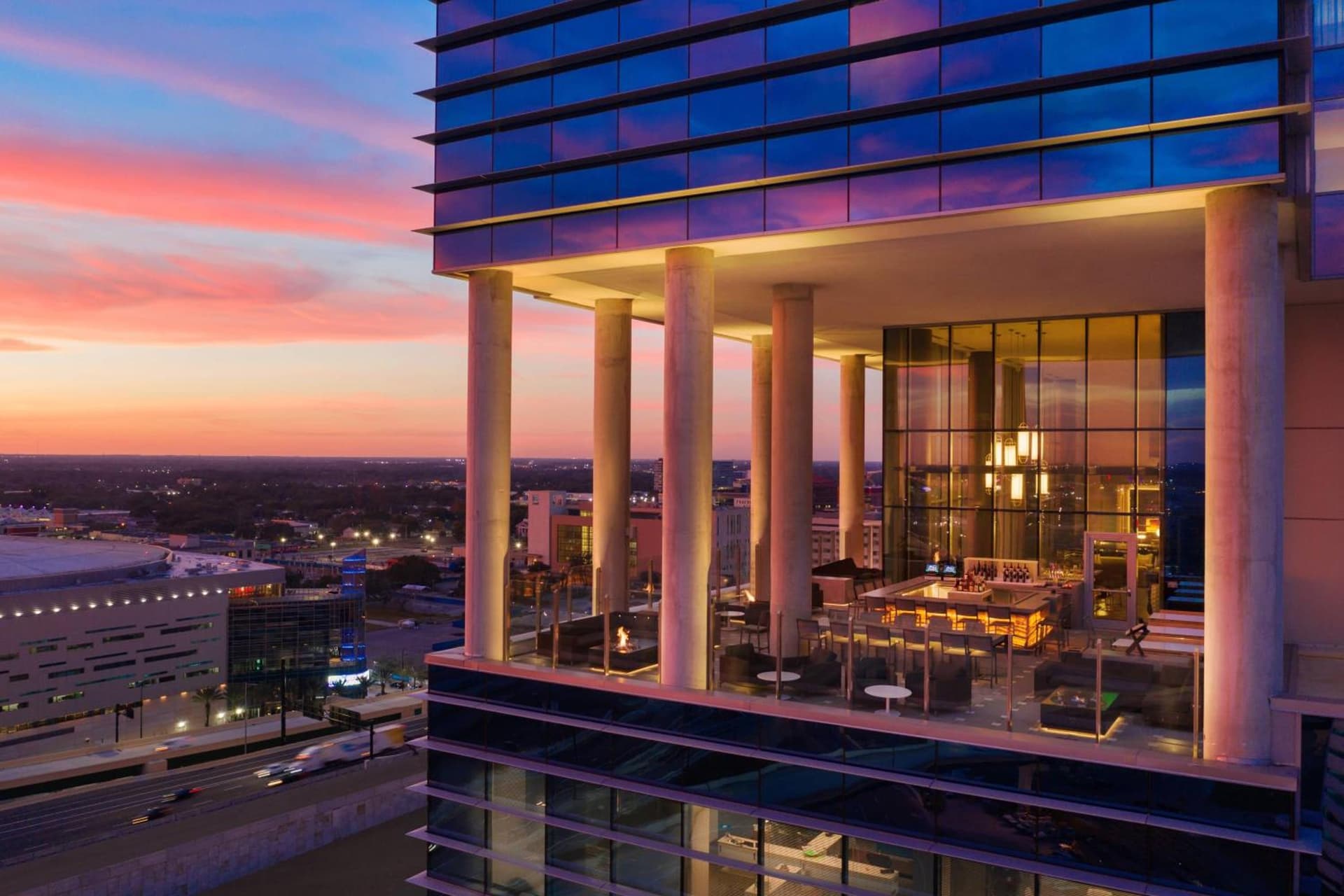 AC Hotel by Marriott Orlando Downtown property views in Orlando, FL — gallery photo 3