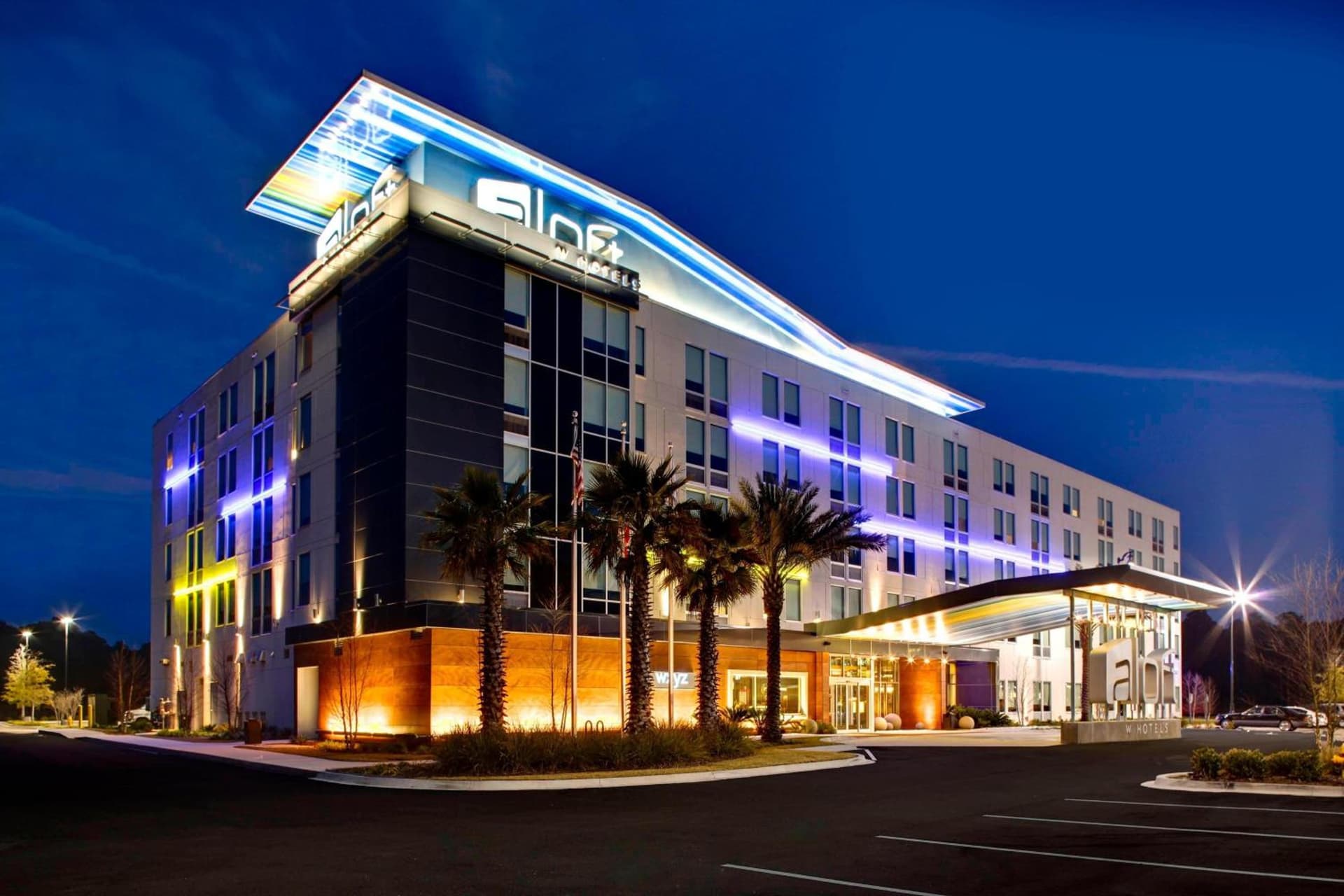 Aloft by Marriott Jacksonville Airport property views in Jacksonville, FL — gallery photo 3