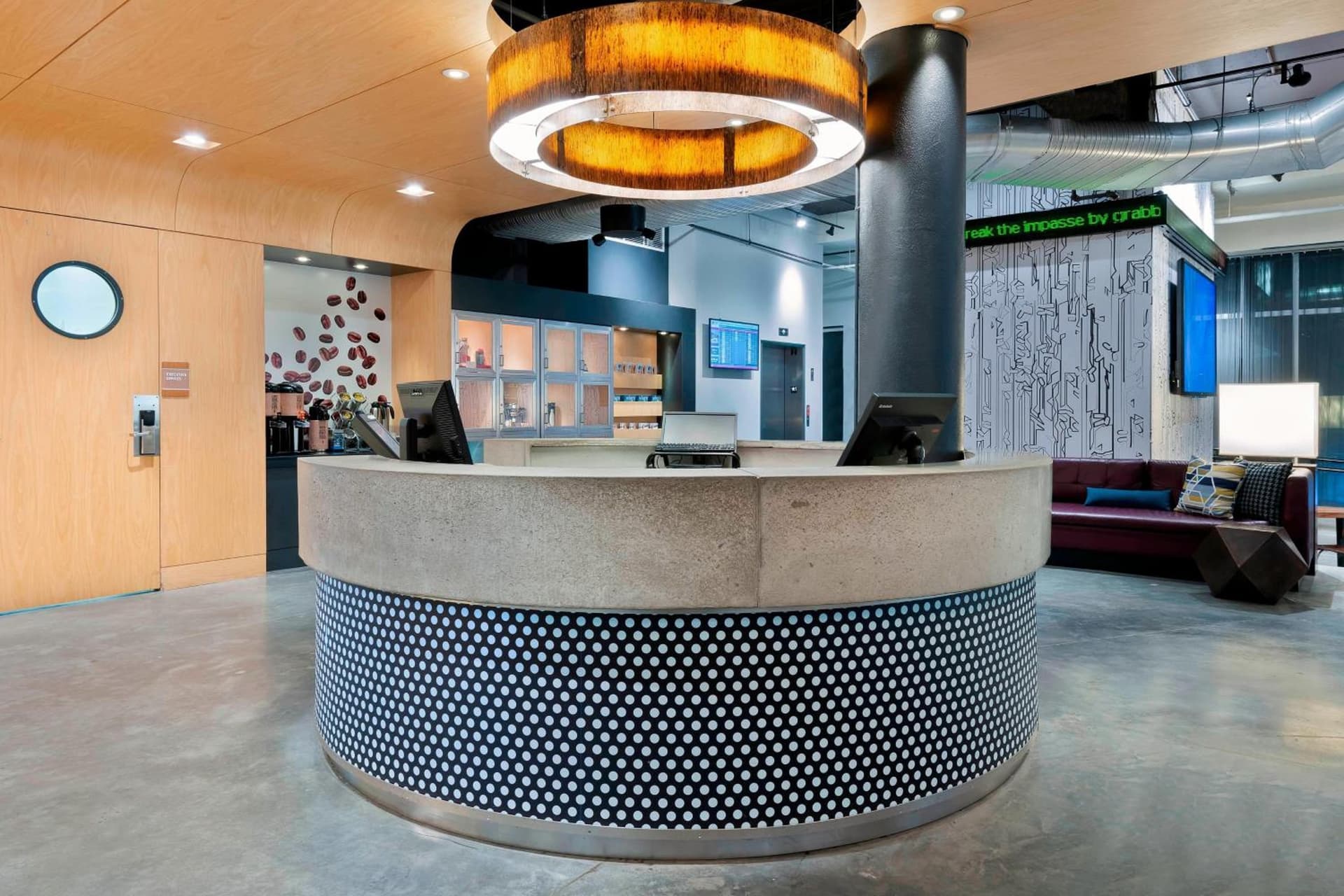 Aloft by Marriott Jacksonville Airport interior in Jacksonville, FL — gallery photo 2