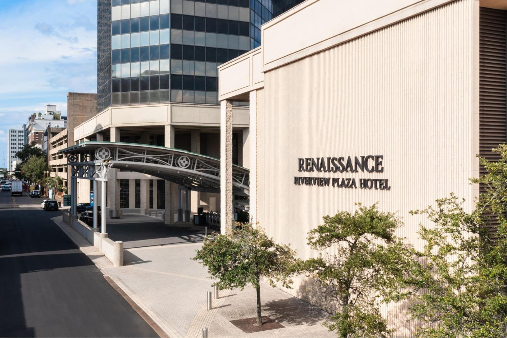 Renaissance Mobile Riverview Plaza Hotel property views in Mobile, AL — gallery photo 3