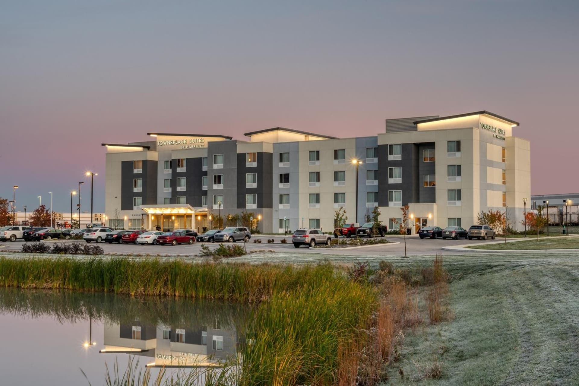 TownePlace Suites by Marriott Indianapolis Airport featured exterior or lobby in Indianapolis, IN — similar hotel