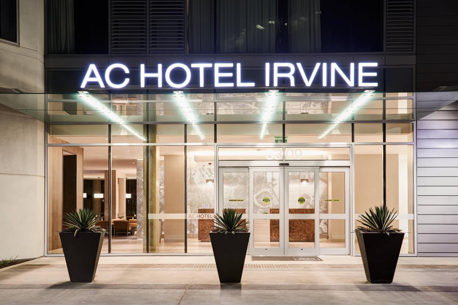 AC Hotel by Marriott Irvine property views in Irvine, CA — gallery photo 3