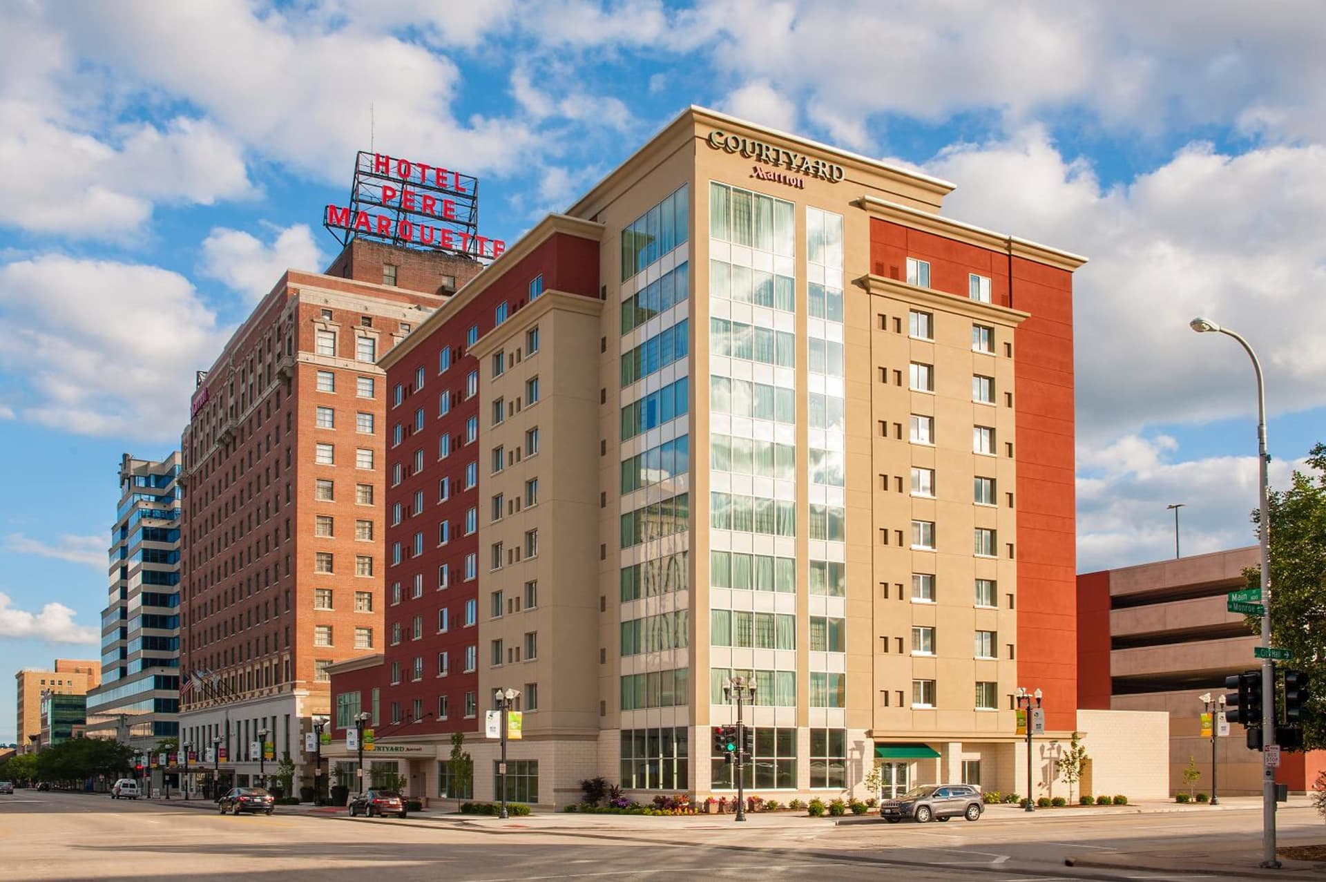 Courtyard Peoria Downtown featured exterior or lobby in Peoria, IL — similar hotel