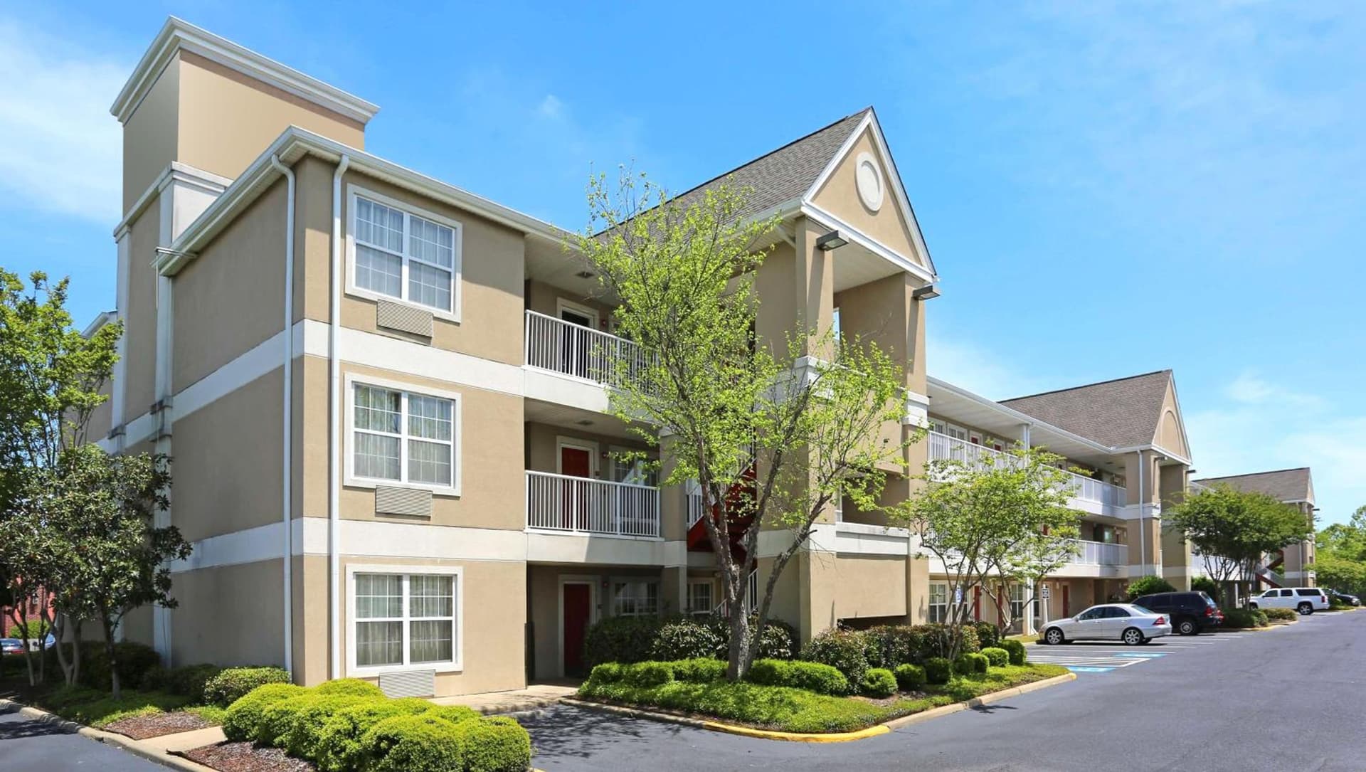 Home 1 Suites Extended Stay exterior or lobby in Montgomery, AL — main listing photo