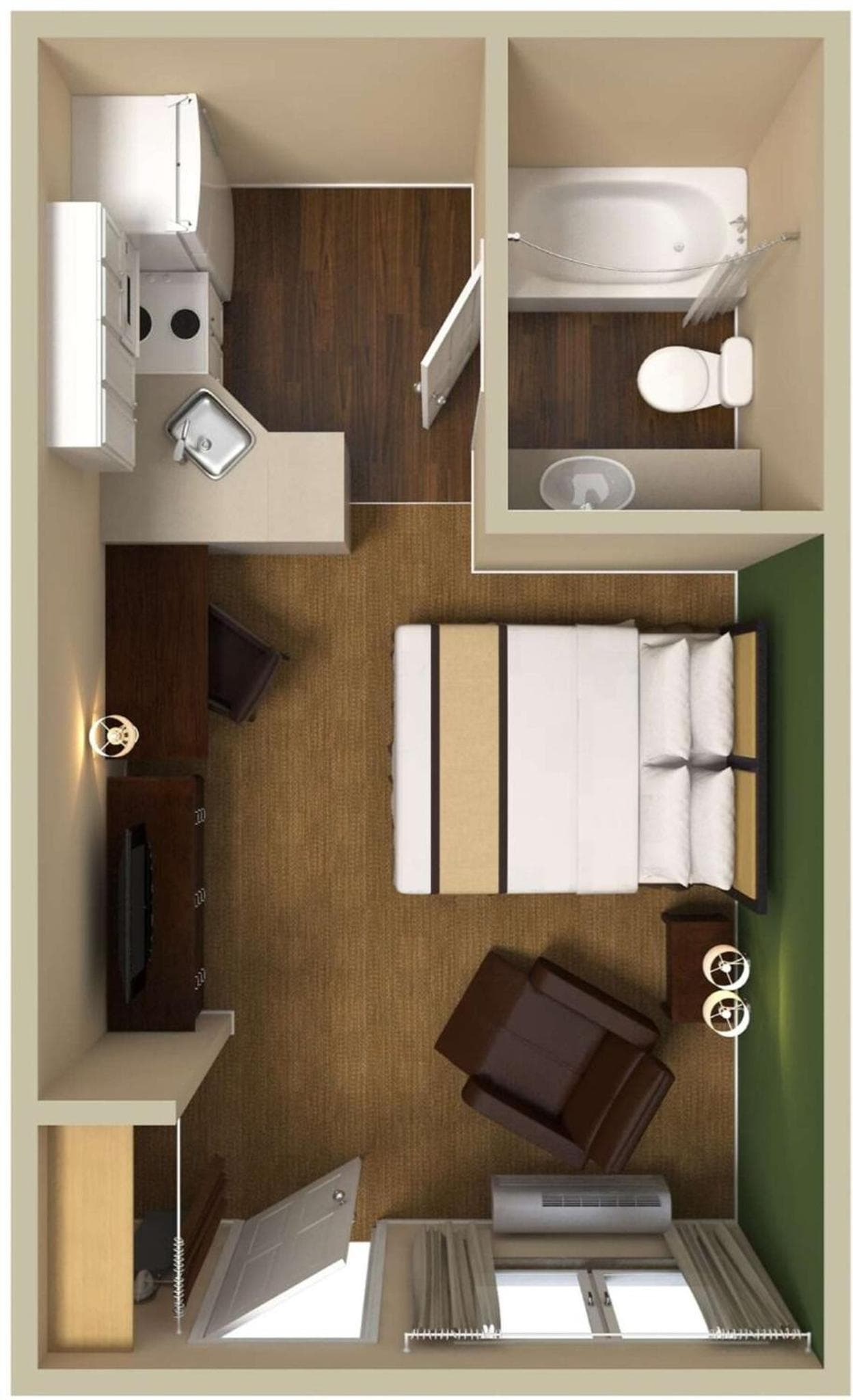 Home 1 Suites Extended Stay gallery photo in Montgomery, AL — image 29