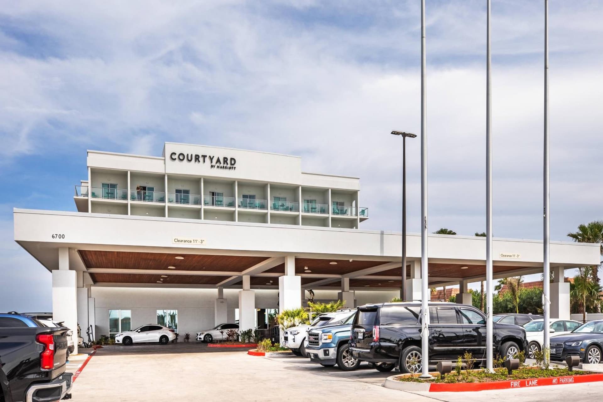 Courtyard South Padre Island exterior or lobby in South Padre Island, TX — main listing photo
