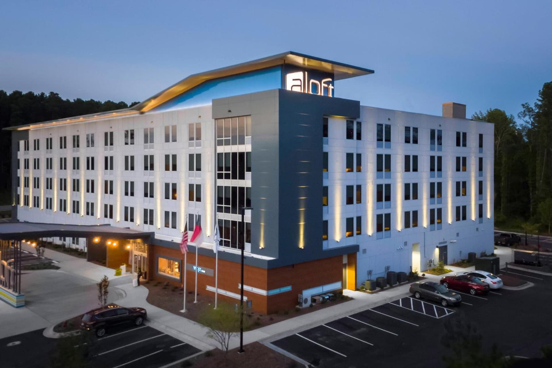 Aloft by Marriott Raleigh-Durham Airport Brier Creek featured exterior or lobby in Raleigh, NC — similar hotel