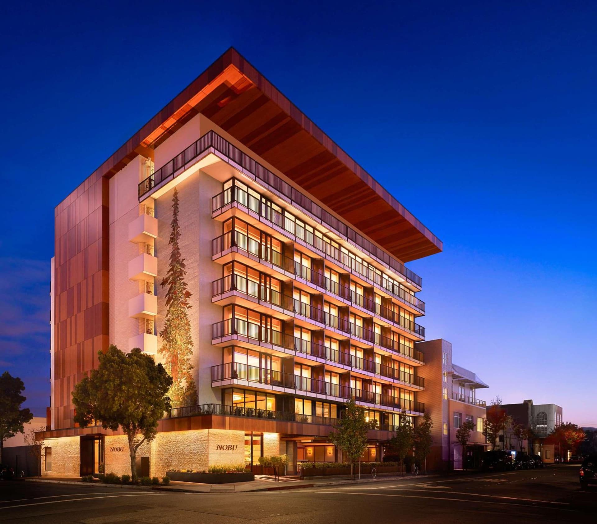 Nobu Hotel Palo Alto interior in Palo Alto, CA — gallery photo 2