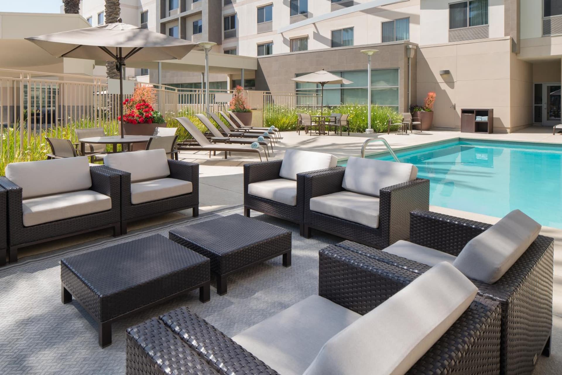 Courtyard by Marriott Santa Ana Orange County property views in Santa Ana, CA — gallery photo 3