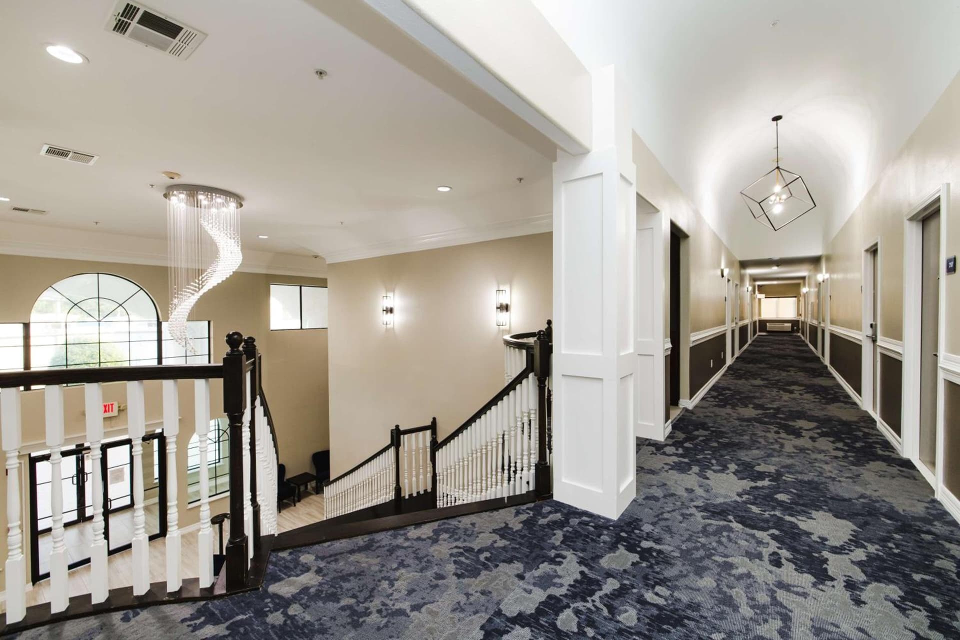 SureStay Studio by Best Western Conroe Downtown property views in Conroe, TX — gallery photo 3