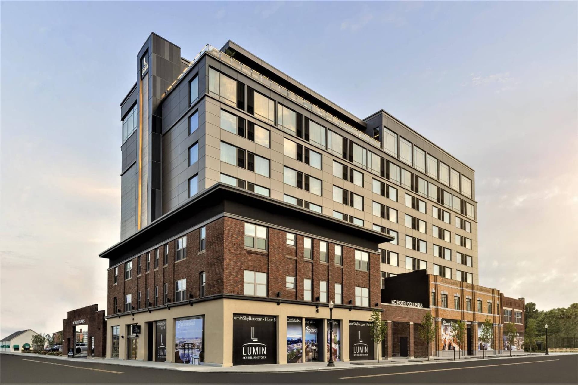 AC Hotel by Marriott Columbus Downtown featured exterior or lobby in Columbus, OH — similar hotel