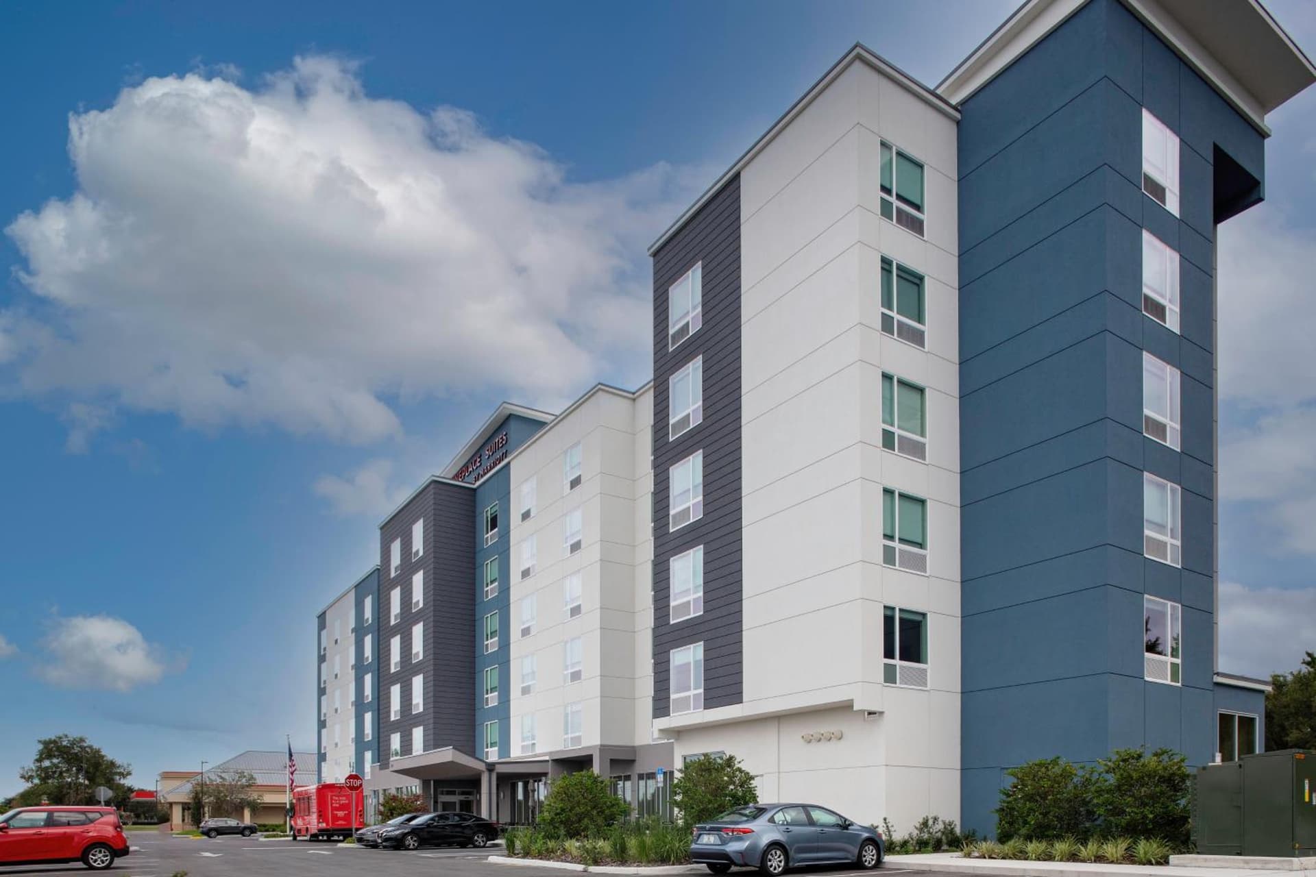 TownePlace Suites by Marriott Orlando Airport featured exterior or lobby in Orlando, FL — similar hotel