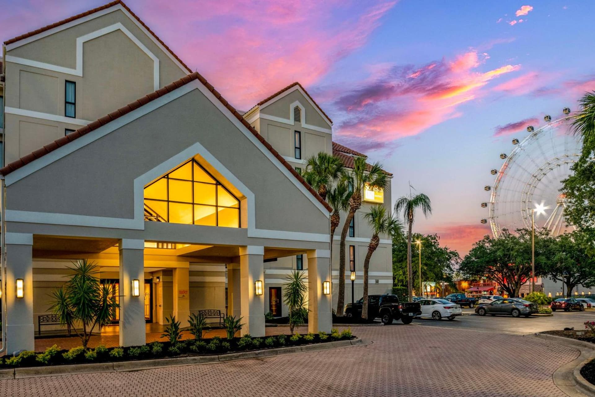 Sonesta ES Suites Orlando International Drive property views in Orlando, FL — gallery photo 3