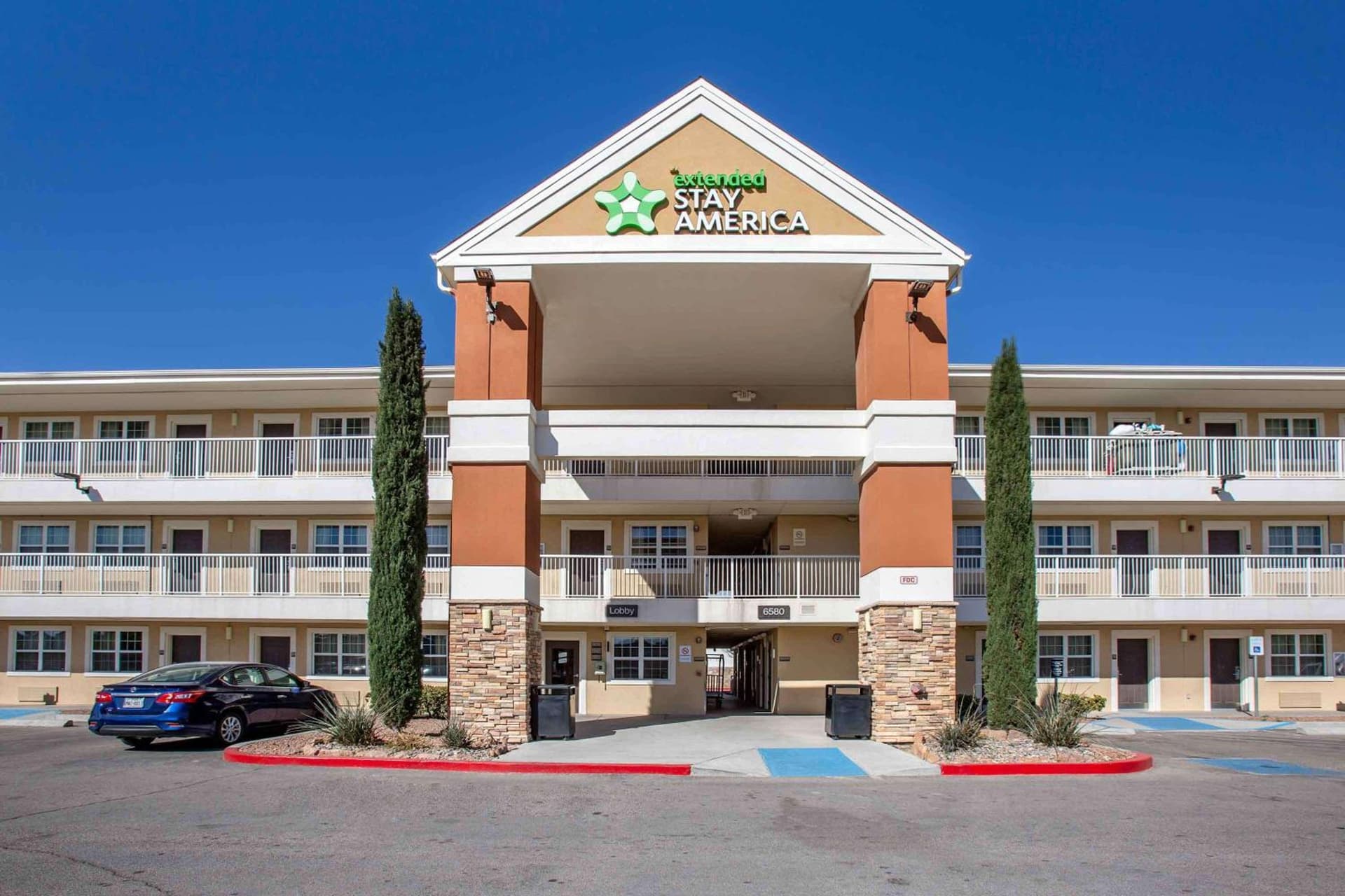 Extended Stay America Suites - El Paso - Airport featured exterior or lobby in El Paso, TX — similar hotel
