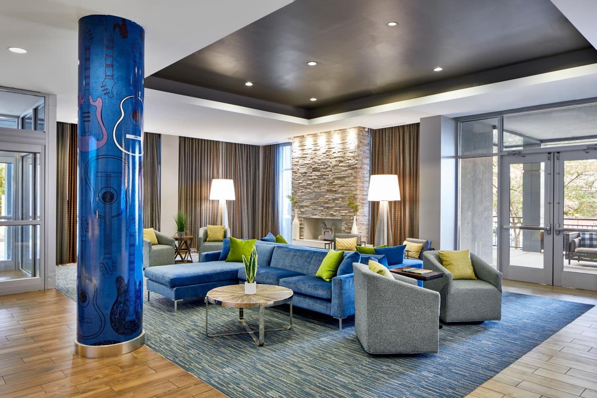 Fairfield Inn and Suites by Marriott Nashville Downtown/The Gulch interior in Nashville, TN — gallery photo 2