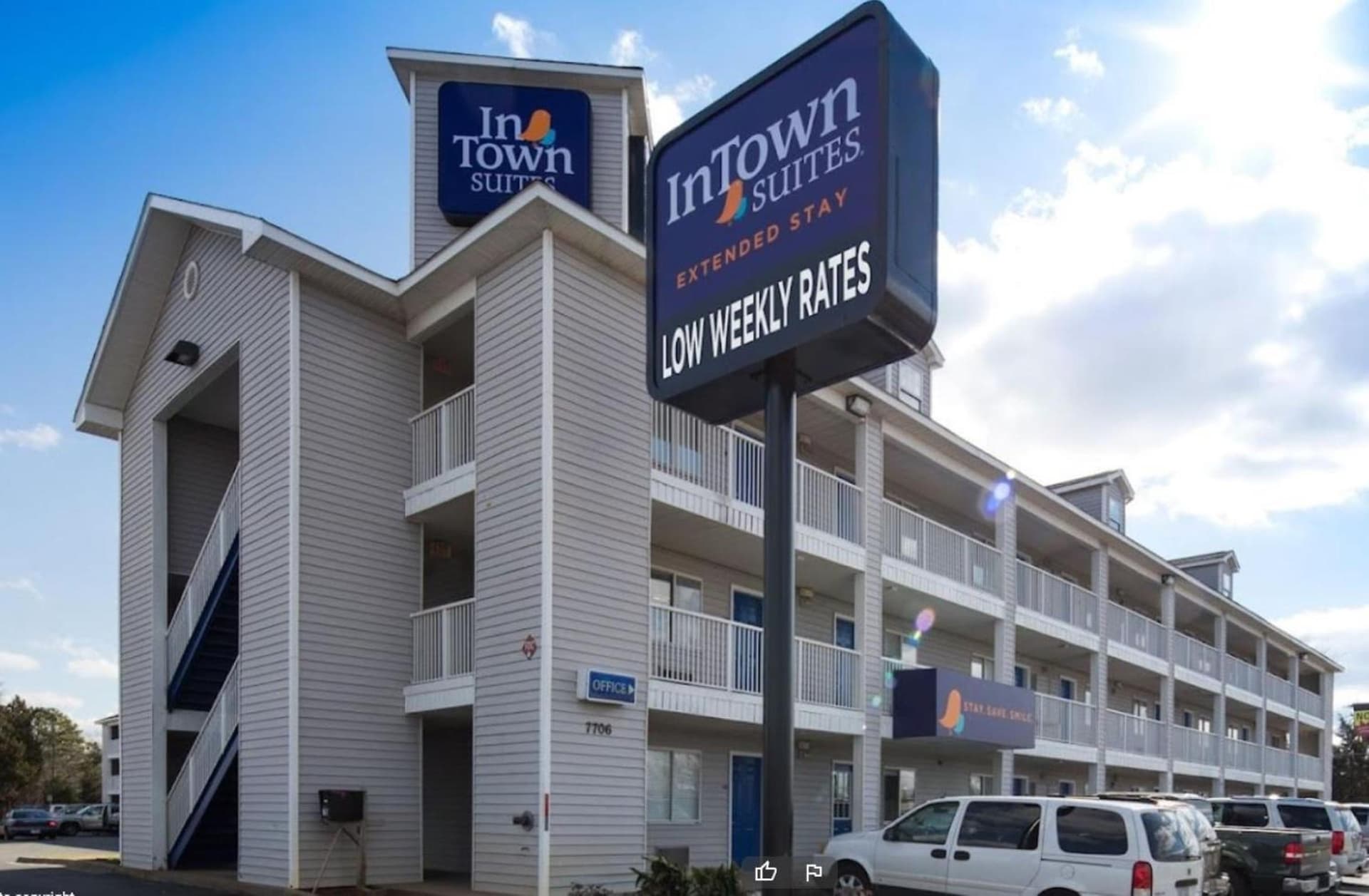 Intown Suites Extended Stay Charlotte NC - North Tryon featured exterior or lobby in Charlotte, NC — similar hotel
