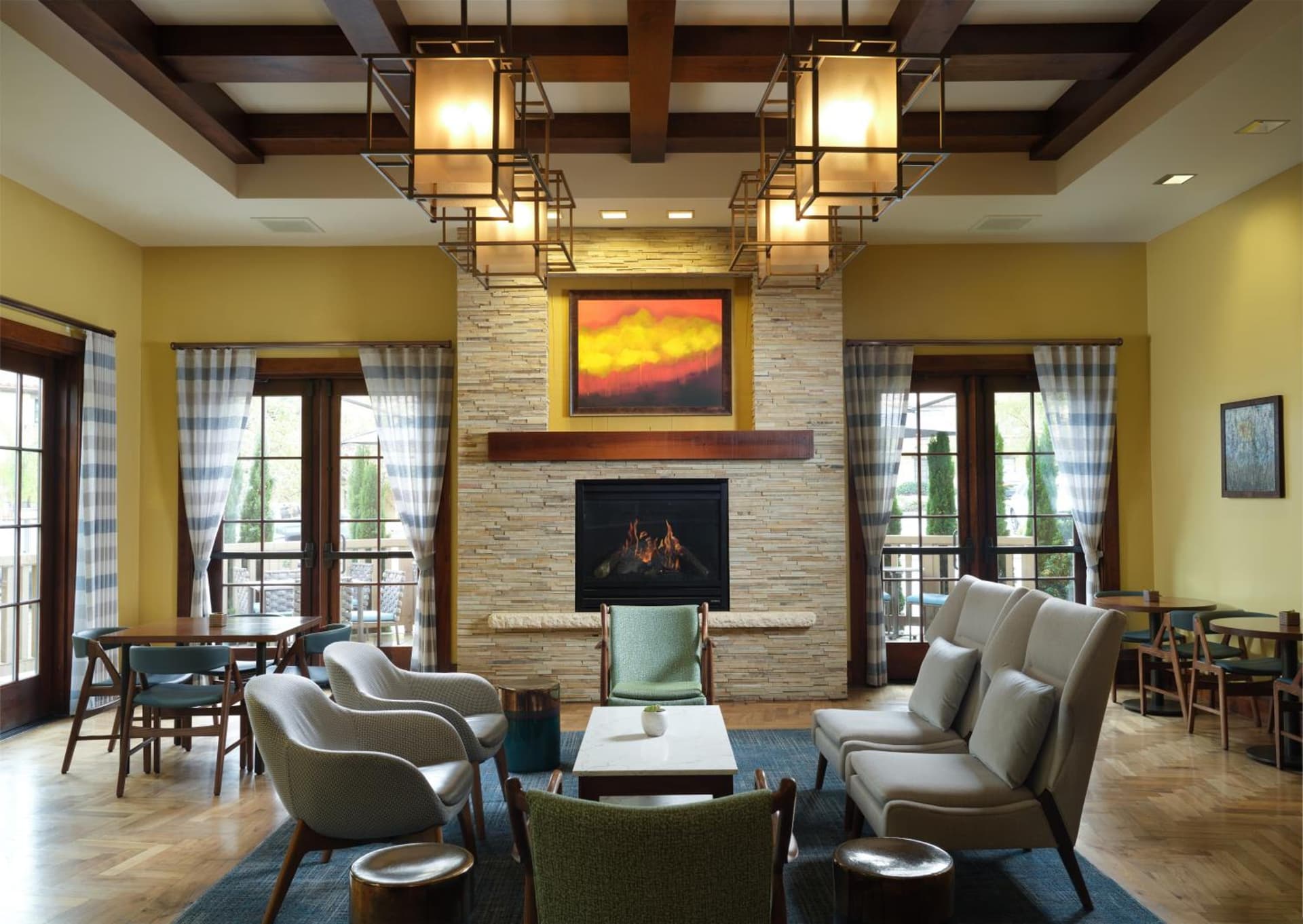 Hotel Abrego interior in Monterey, CA — gallery photo 2