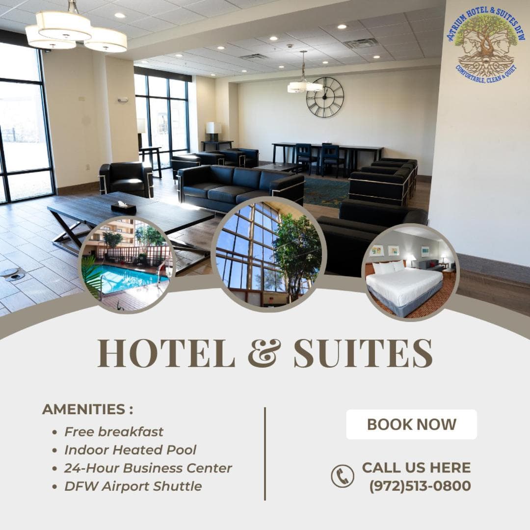 Atrium Hotel and Suites DFW Airport gallery photo in Irving, TX — image 96