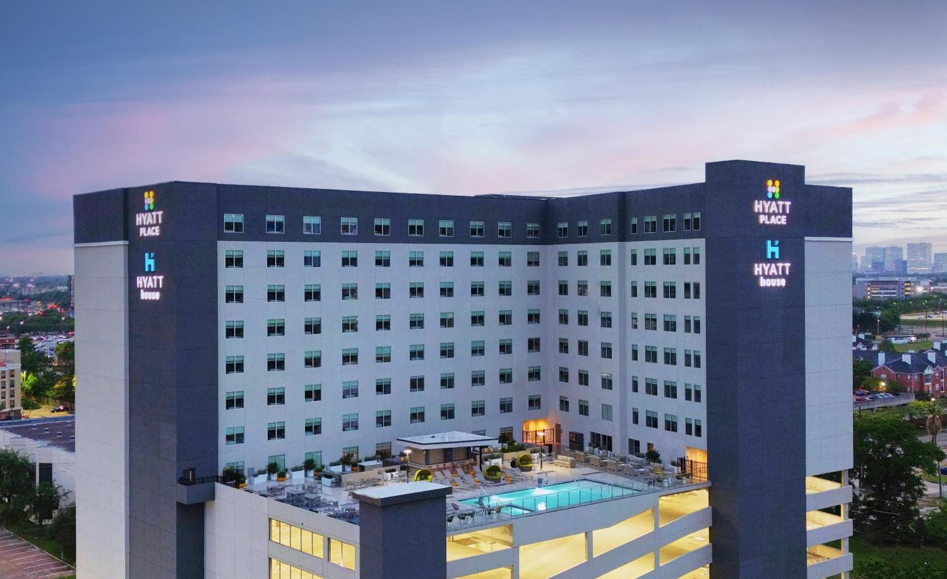 Hyatt House Houston Medical Center exterior or lobby in Houston, TX — main listing photo