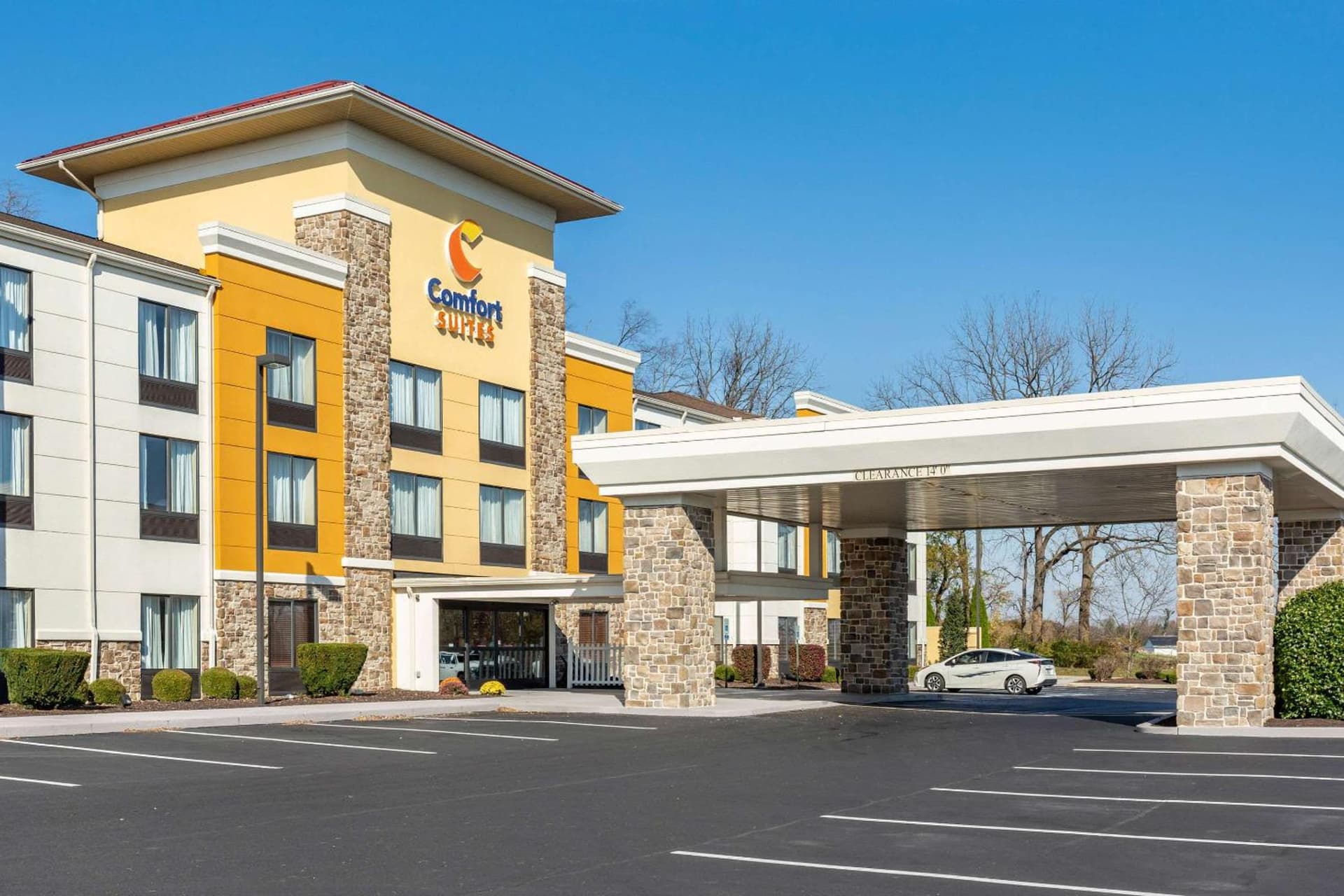 Comfort Suites Lancaster Amish Country featured exterior or lobby in Lancaster, PA — similar hotel
