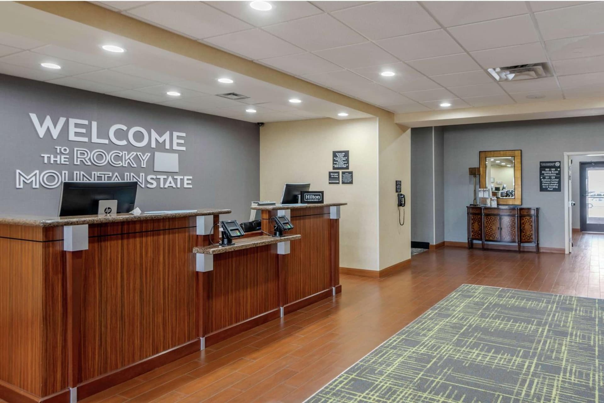 Hampton Inn Alamosa interior in Alamosa, CO — gallery photo 2