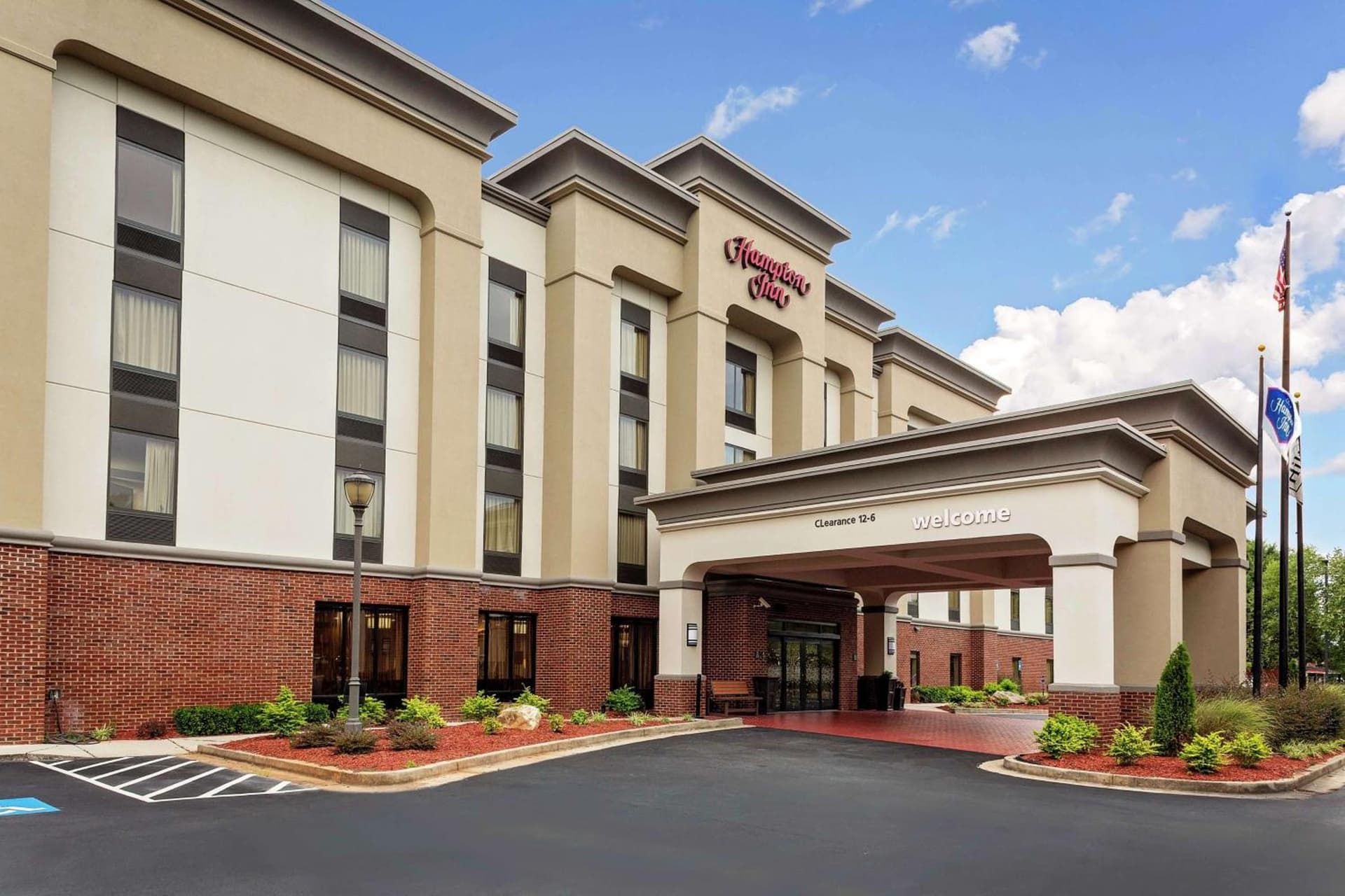 Hampton Inn Atlanta-Fairburn featured exterior or lobby in Fairburn, GA — similar hotel