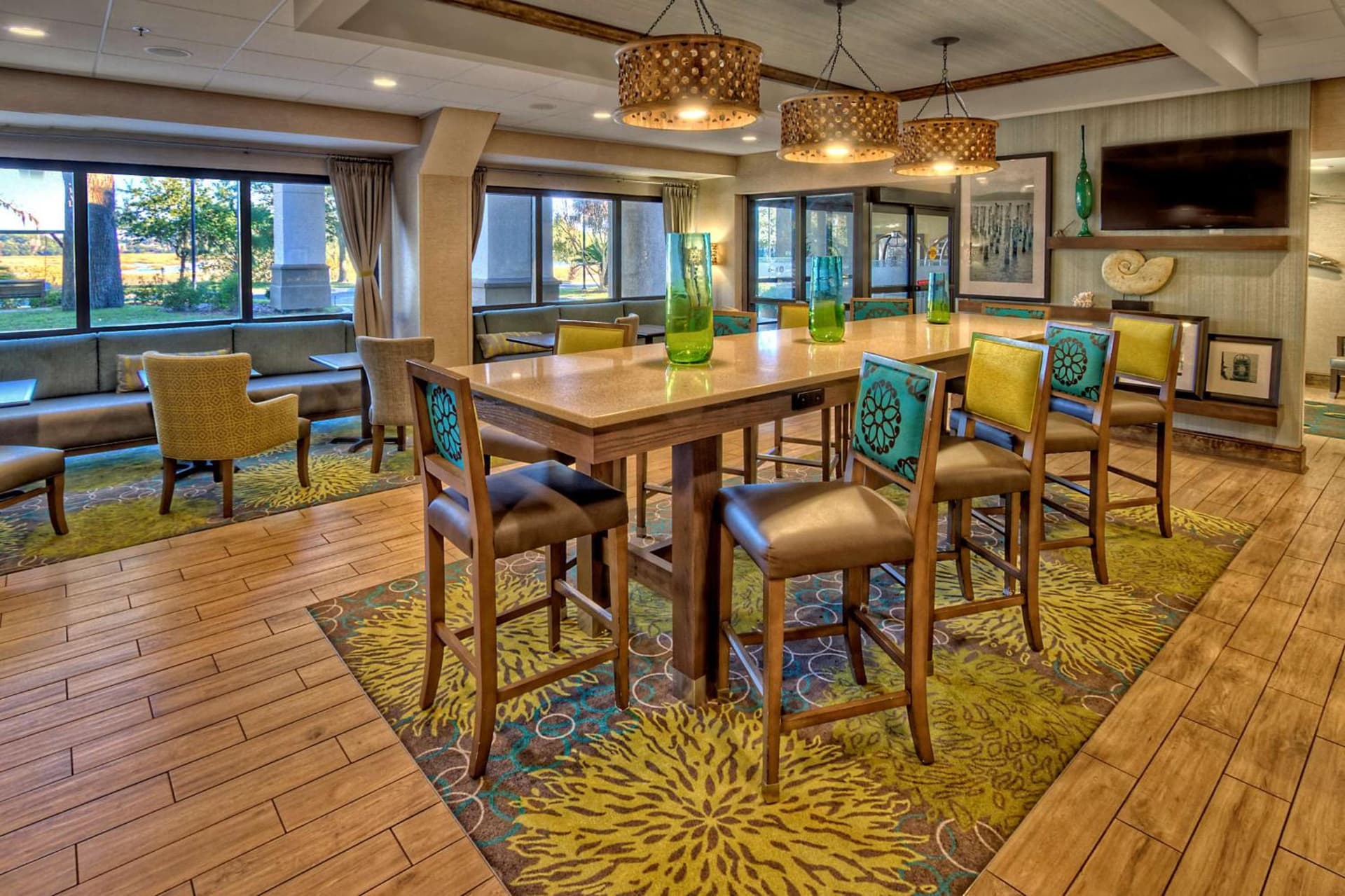 Hampton Inn Beaufort property views in Beaufort, SC — gallery photo 3