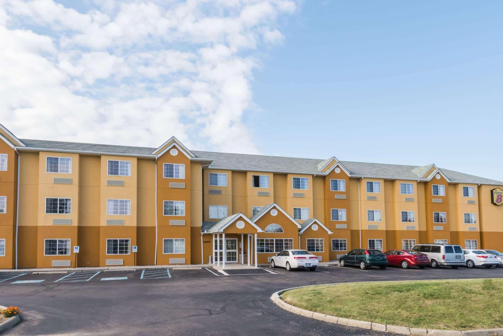 Super 8 by Wyndham Columbus West featured exterior or lobby in Columbus, OH — similar hotel