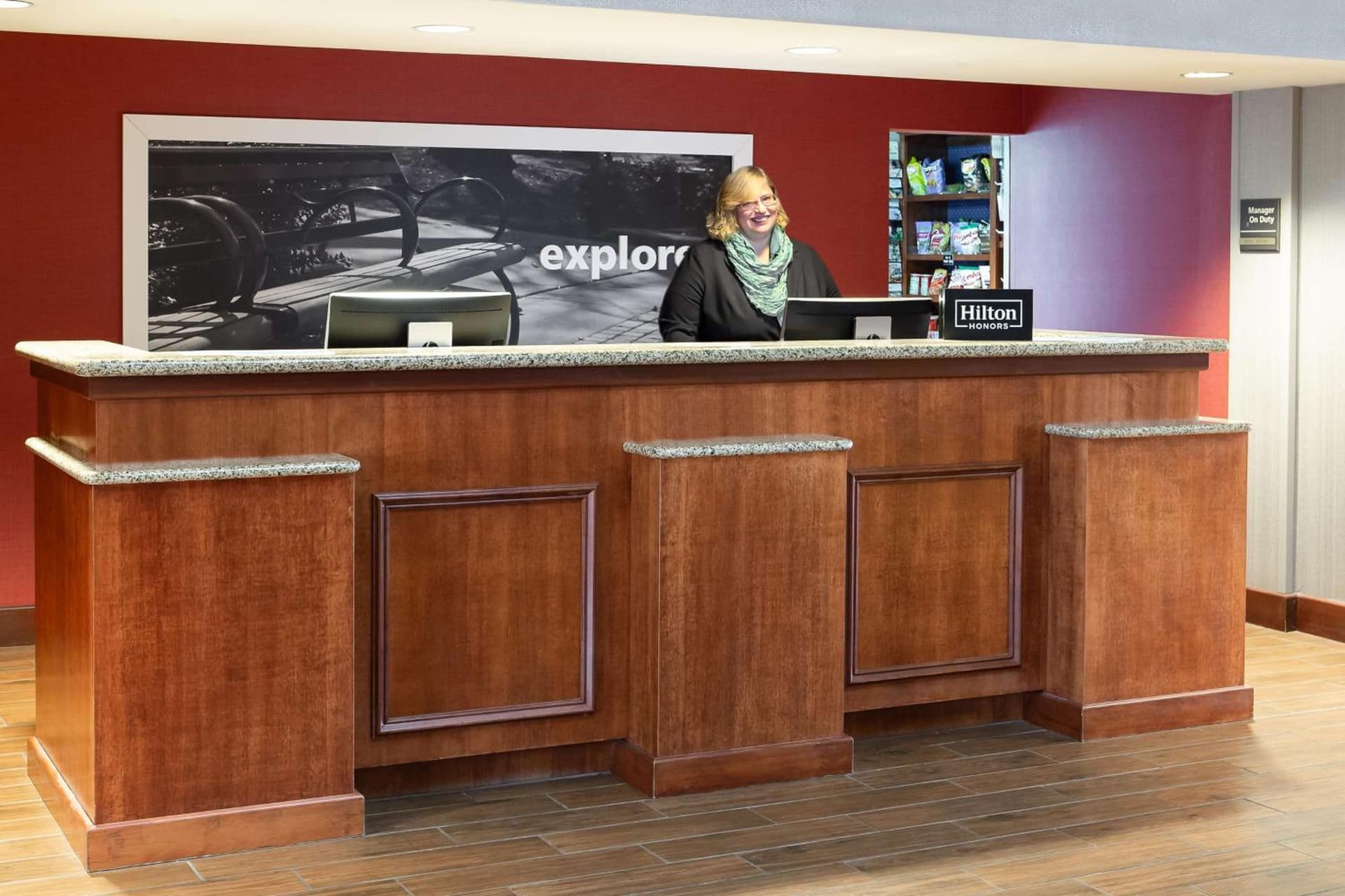 Hampton Inn Dubuque property views in Dubuque, IA — gallery photo 3
