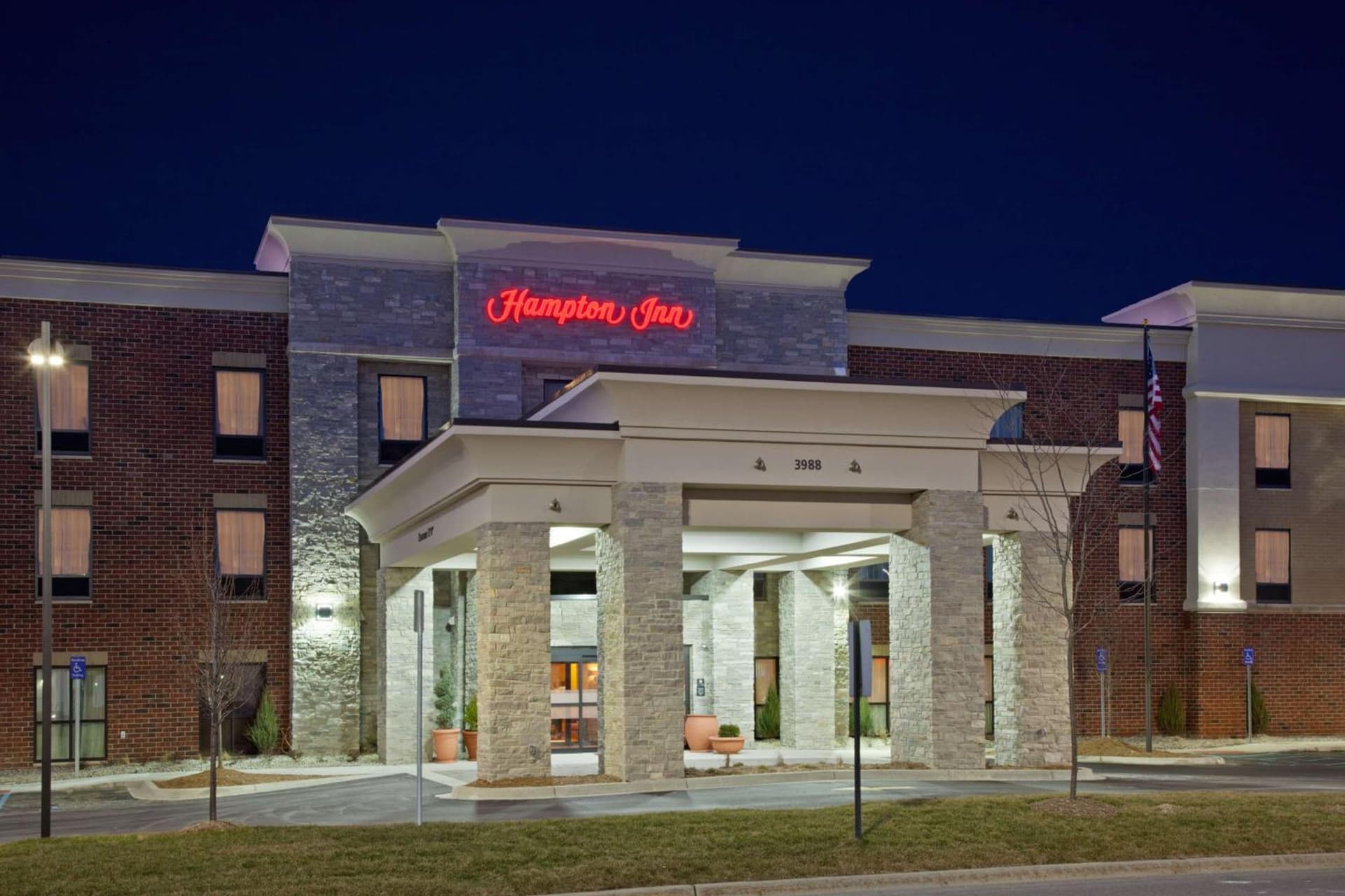 Hampton Inn Detroit/Auburn Hills-North property views in Auburn Hills, MI — gallery photo 3