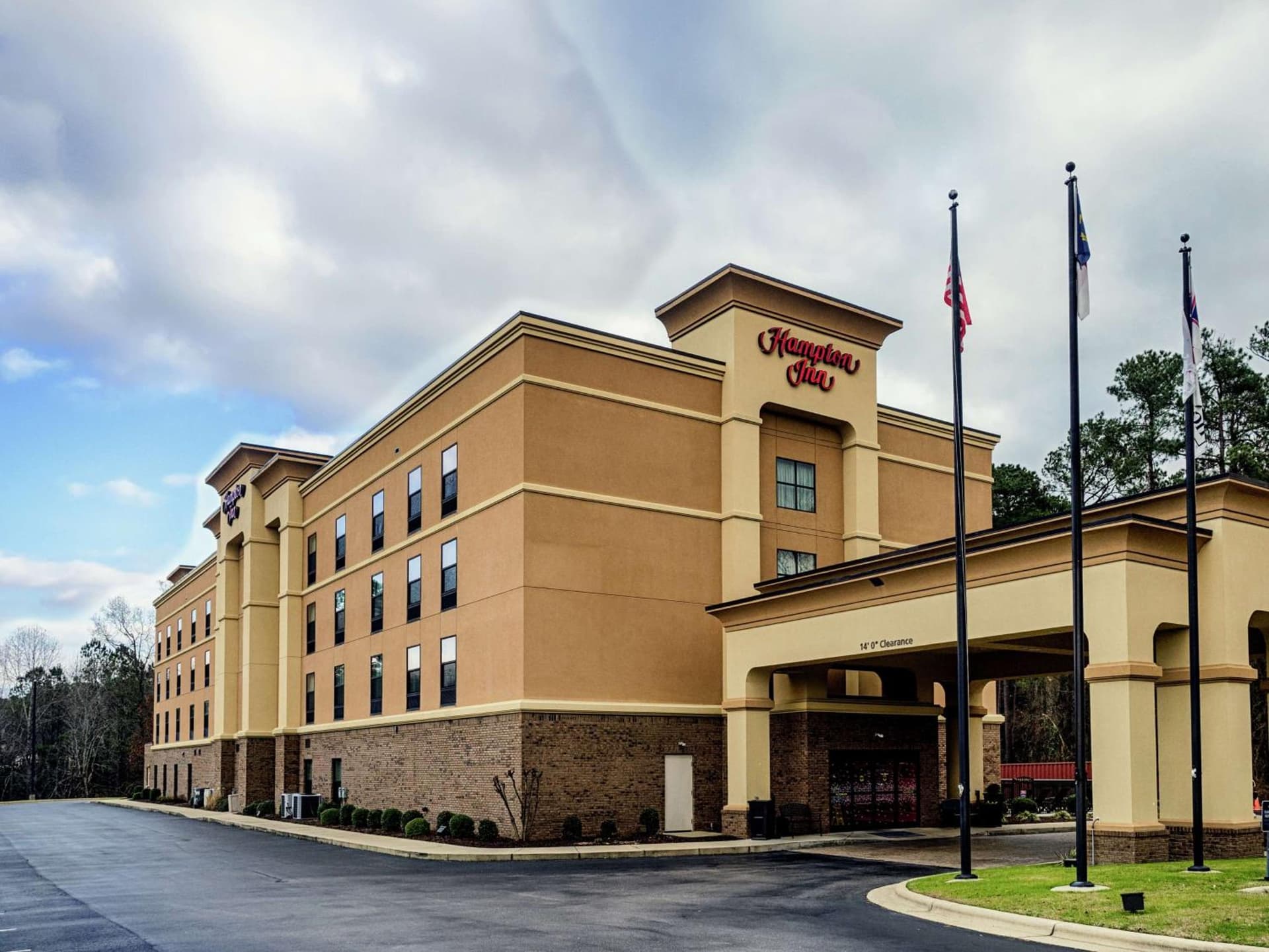 Hampton Inn Spring Lake Fayetteville featured exterior or lobby in Spring Lake, NC — similar hotel
