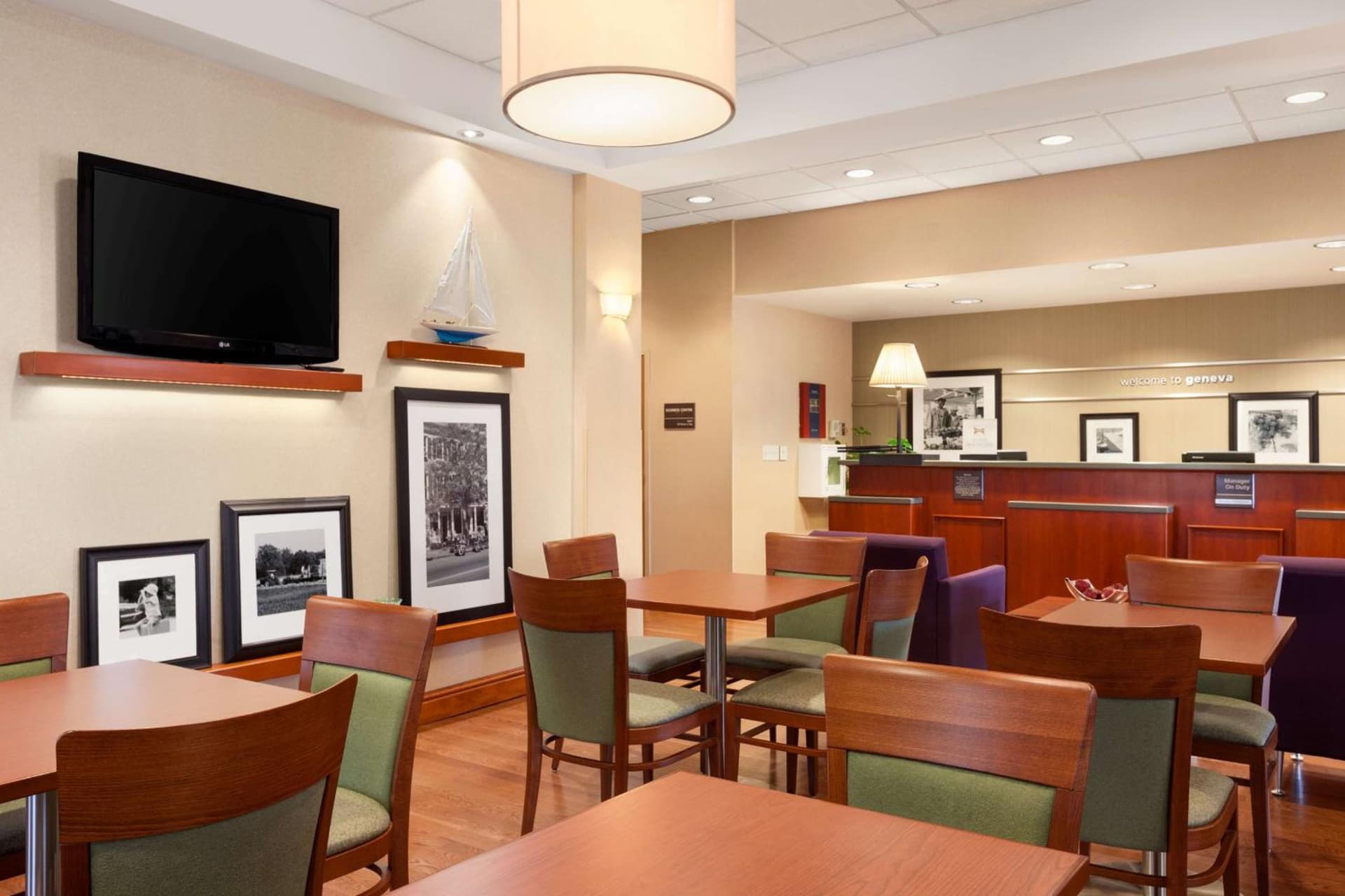 Hampton Inn Geneva property views in Geneva, NY — gallery photo 3