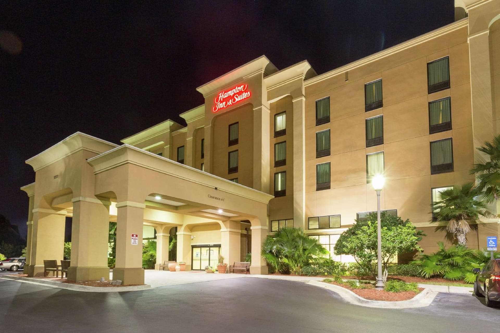 Hampton Inn & Suites Jacksonville-Airport featured exterior or lobby in Jacksonville, FL — similar hotel