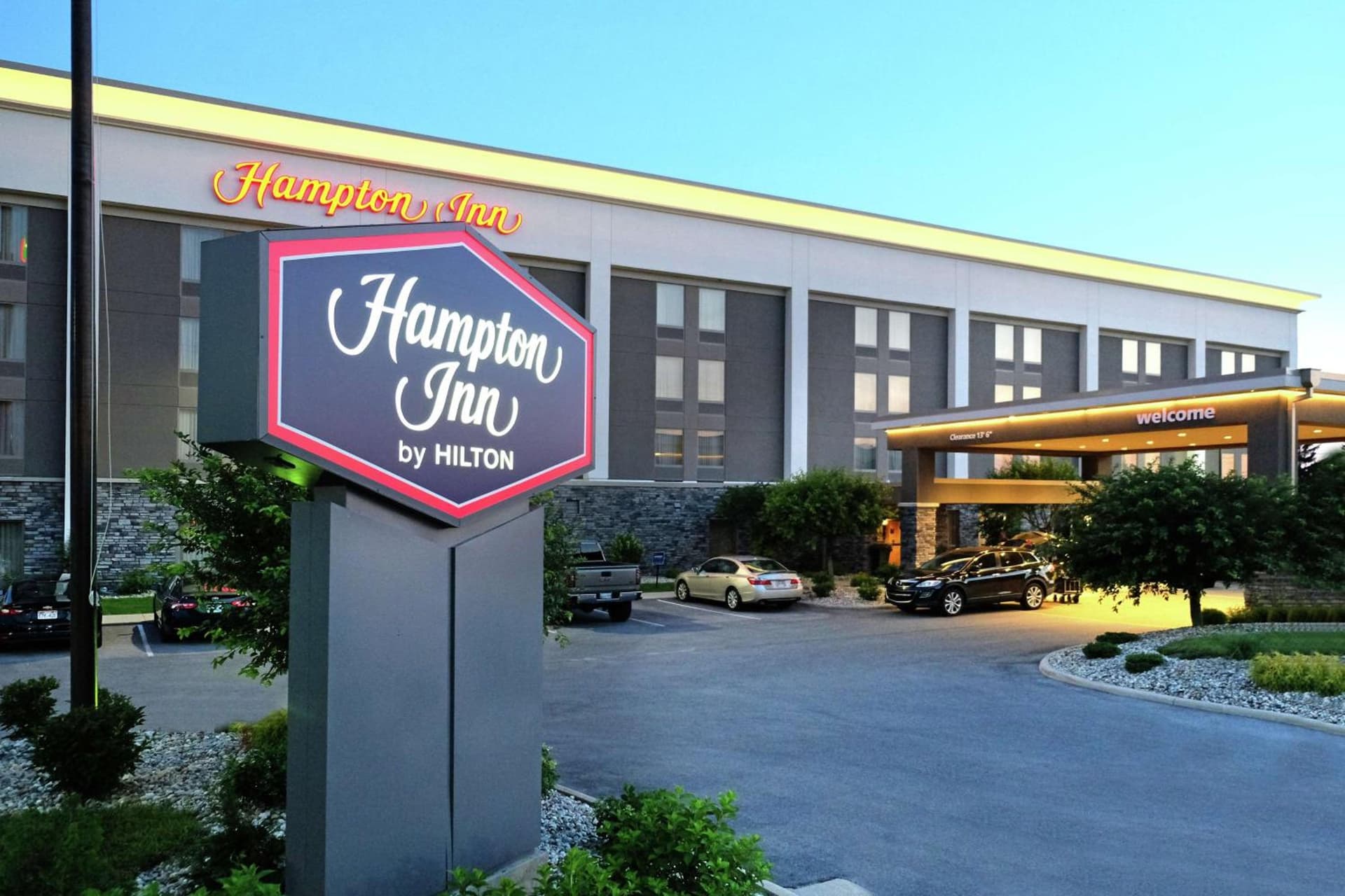 Hampton Inn Lima featured exterior or lobby in Lima, OH — similar hotel