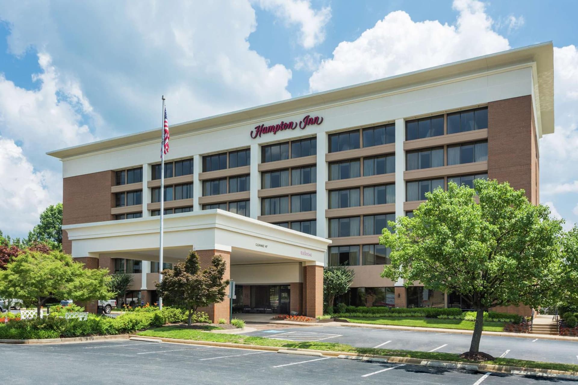 Hampton Inn Manassas featured exterior or lobby in Manassas, VA — similar hotel