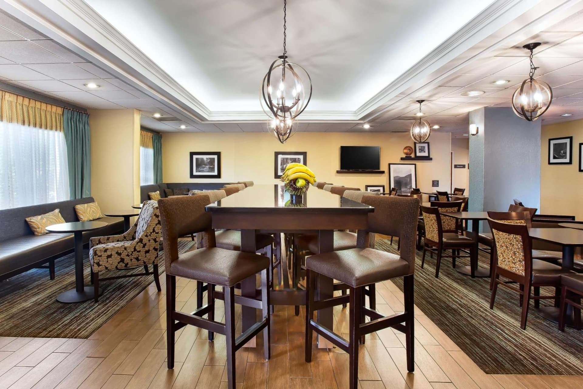 Hampton Inn Morganton property views in Morganton, NC — gallery photo 3