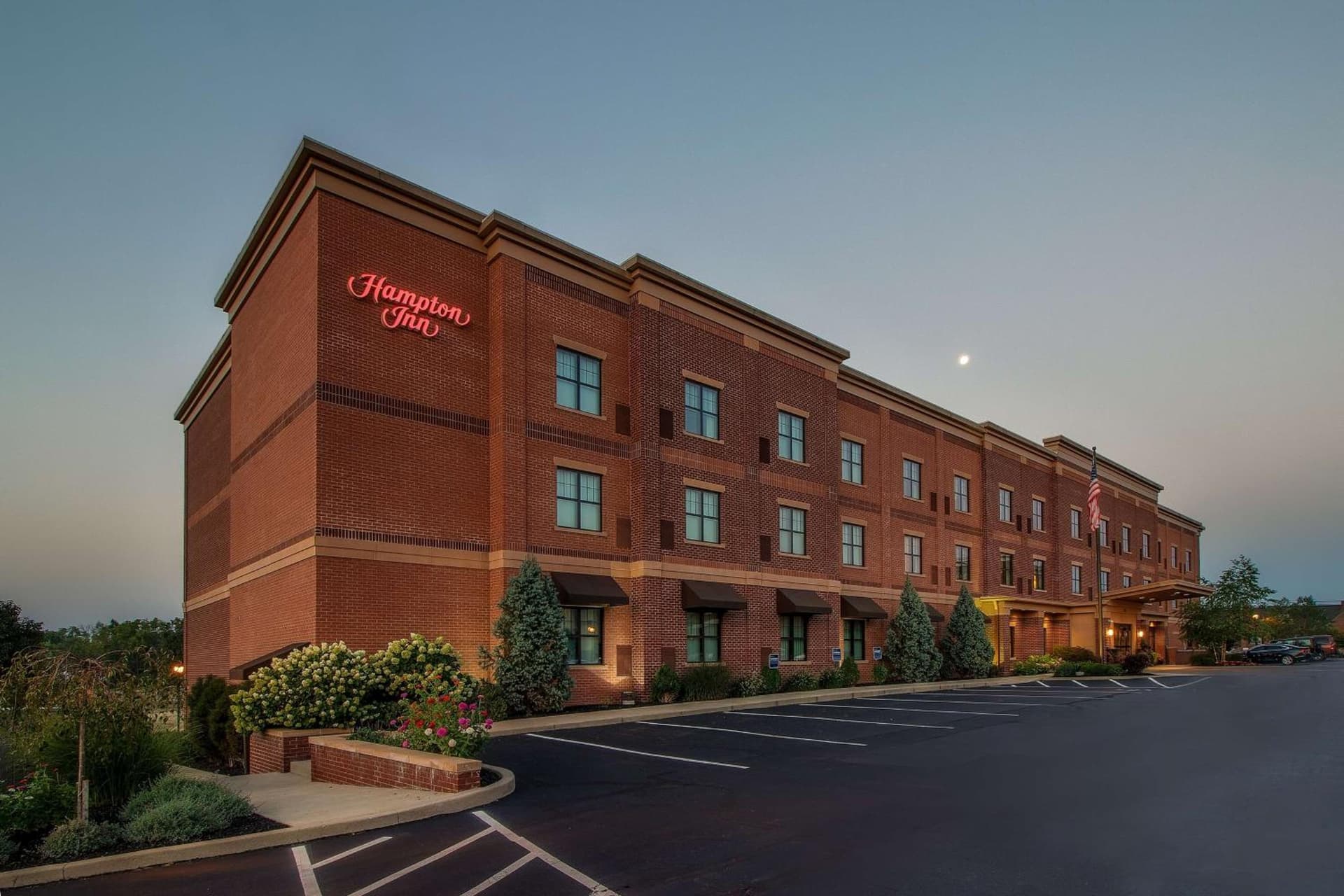 Hampton Inn Oxford/Miami University Area featured exterior or lobby in Oxford, OH — similar hotel