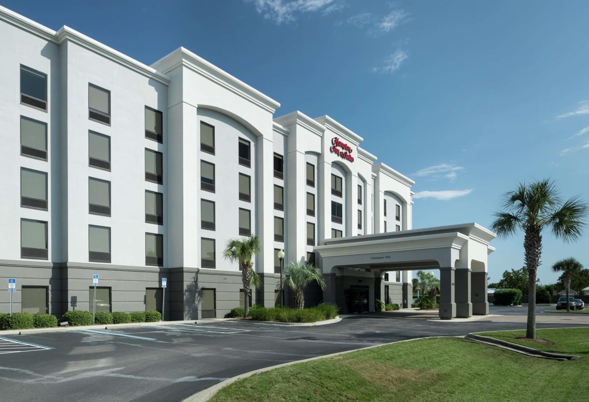 Hampton Inn & Suites Panama City Beach-Pier Park Area featured exterior or lobby in Panama City Beach, FL — similar hotel