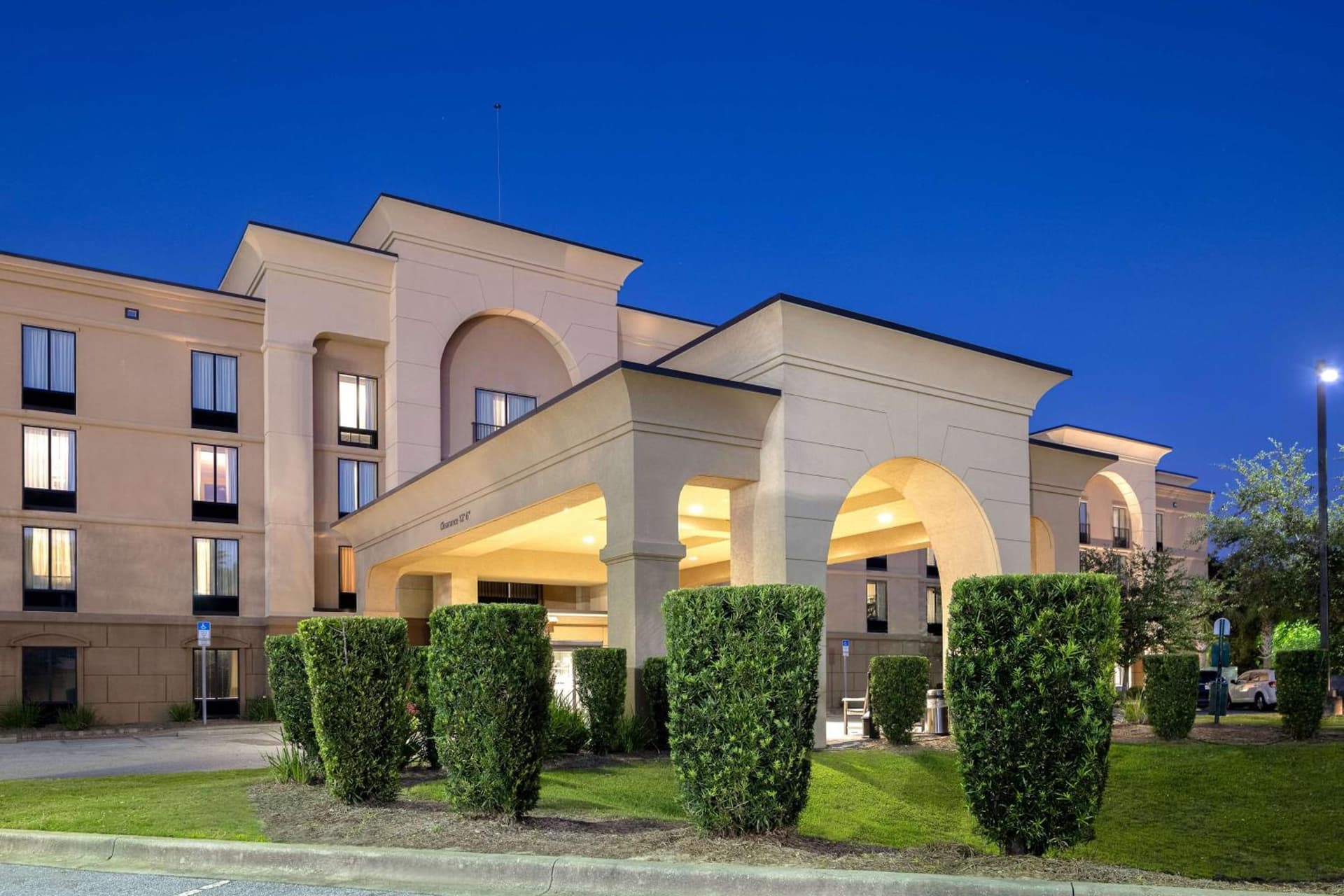 Hampton Inn & Suites Pensacola/Gulf Breeze featured exterior or lobby in Gulf Breeze, FL — similar hotel