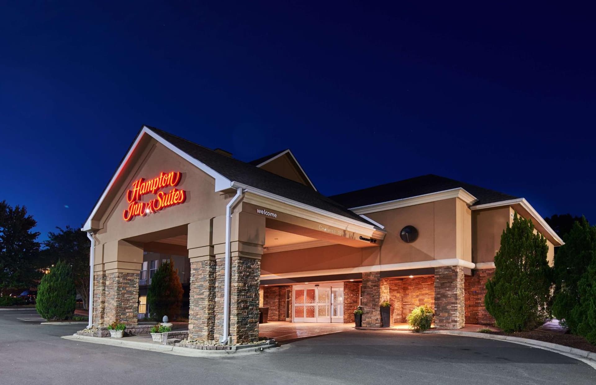 Hampton Inn & Suites Chapel Hill/Durham featured exterior or lobby in Chapel Hill, NC — similar hotel