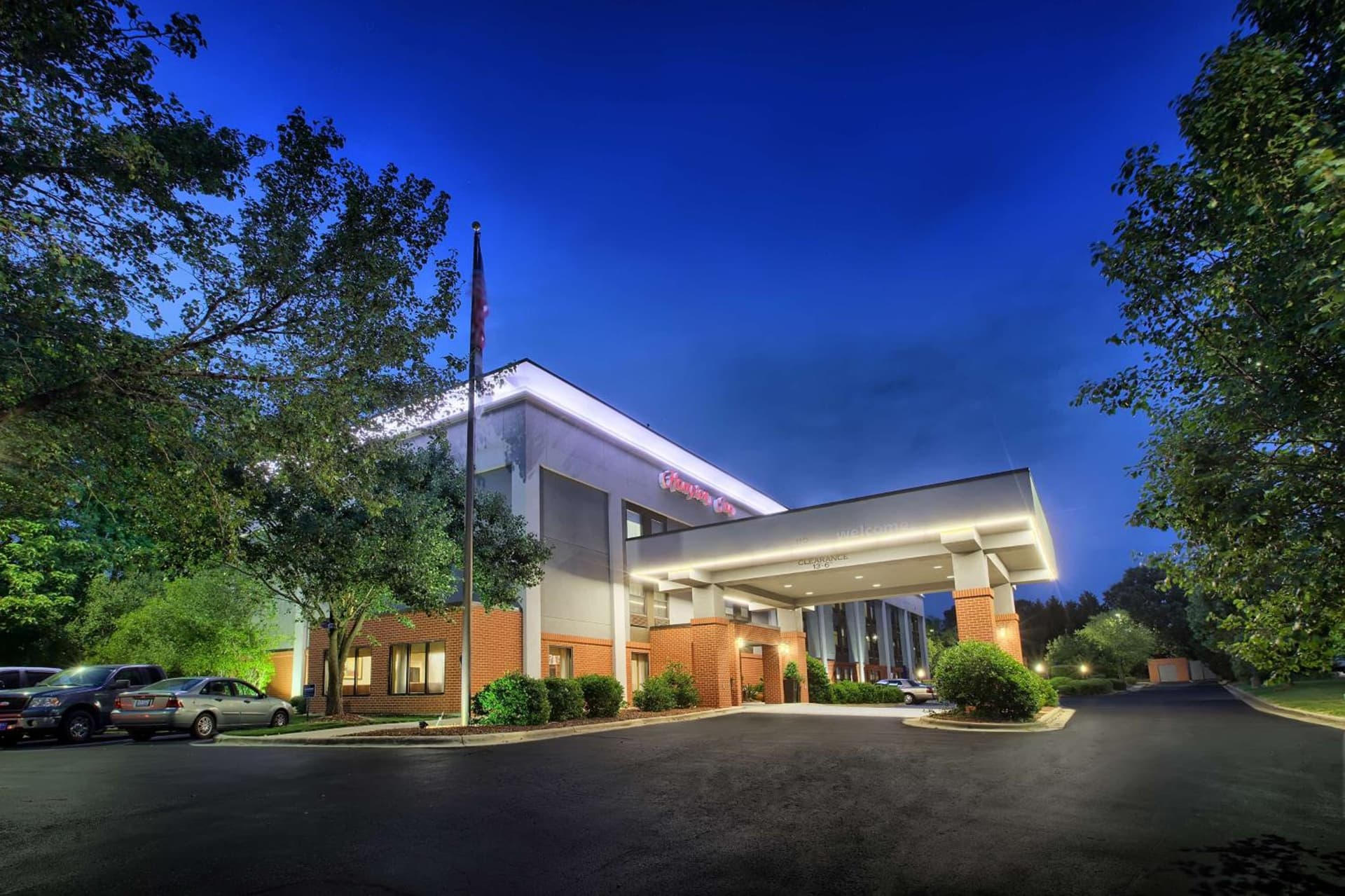 Hampton Inn Raleigh/Garner featured exterior or lobby in Garner, NC — similar hotel