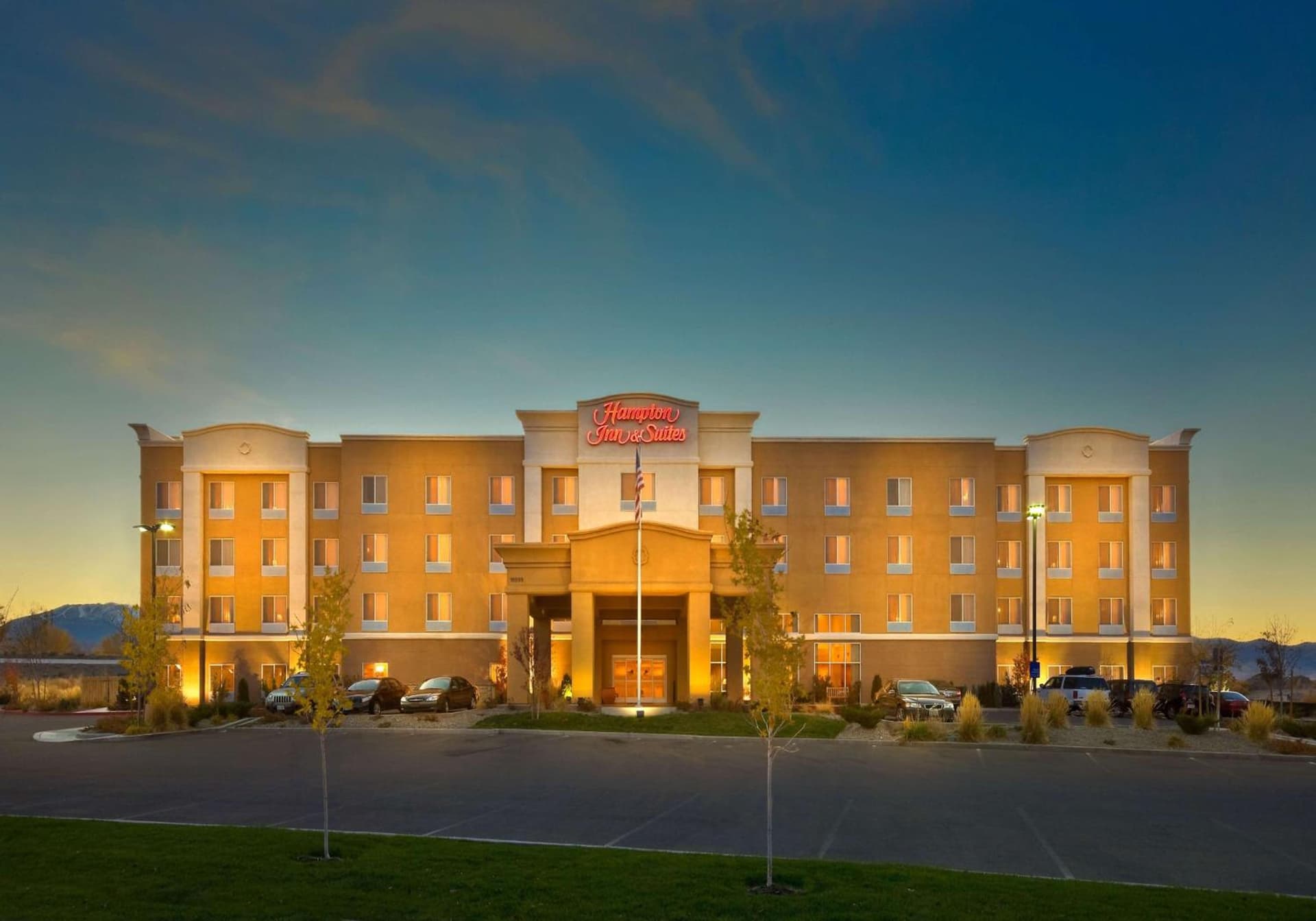 Hampton Inn & Suites Reno featured exterior or lobby in Reno, NV — similar hotel