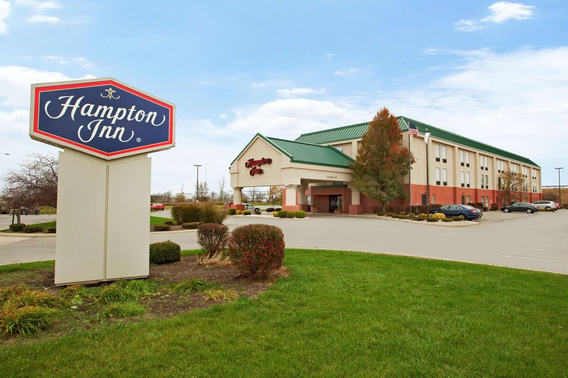 Hampton Inn Sidney featured exterior or lobby in Sidney, OH — similar hotel