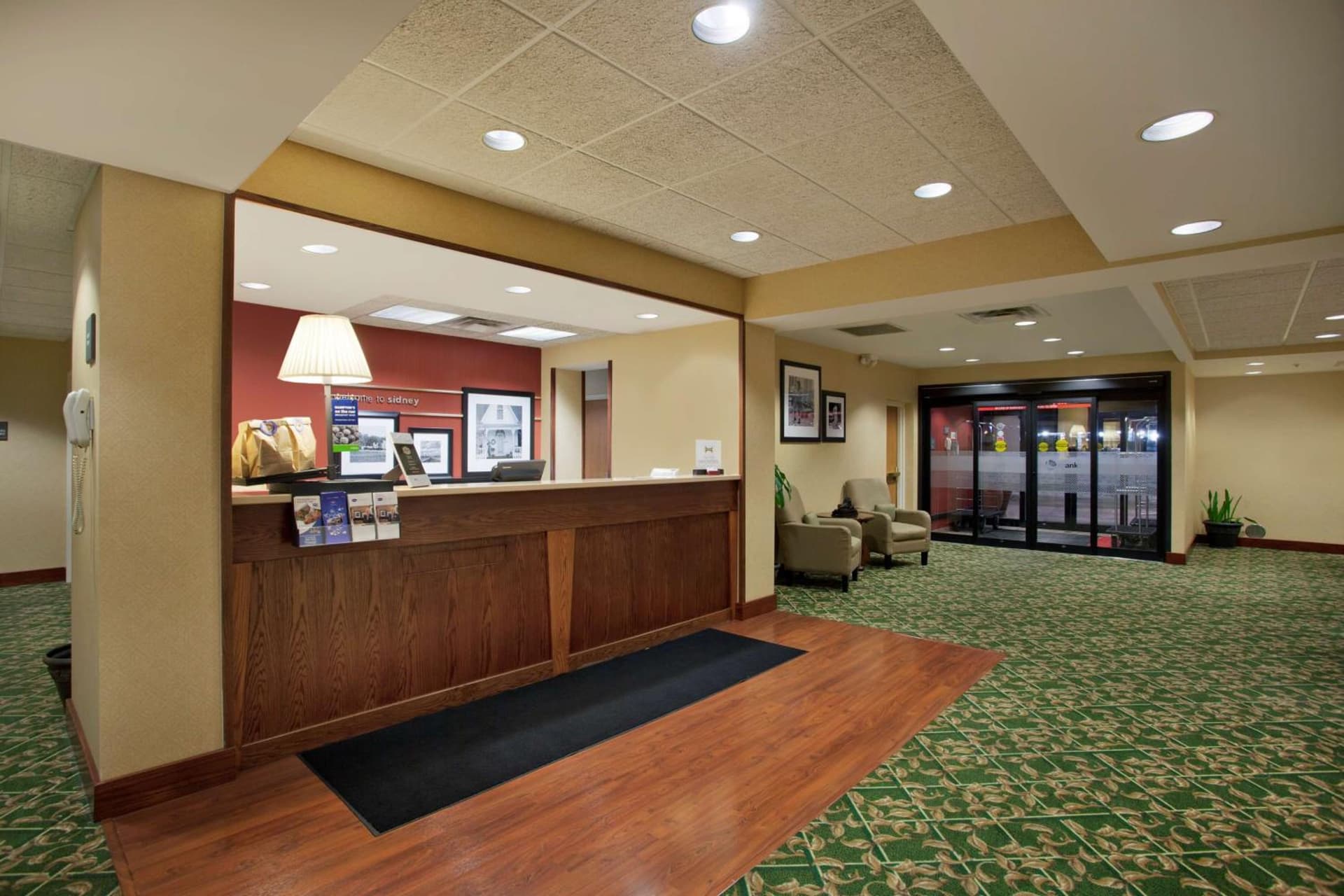 Hampton Inn Sidney property views in Sidney, OH — gallery photo 3