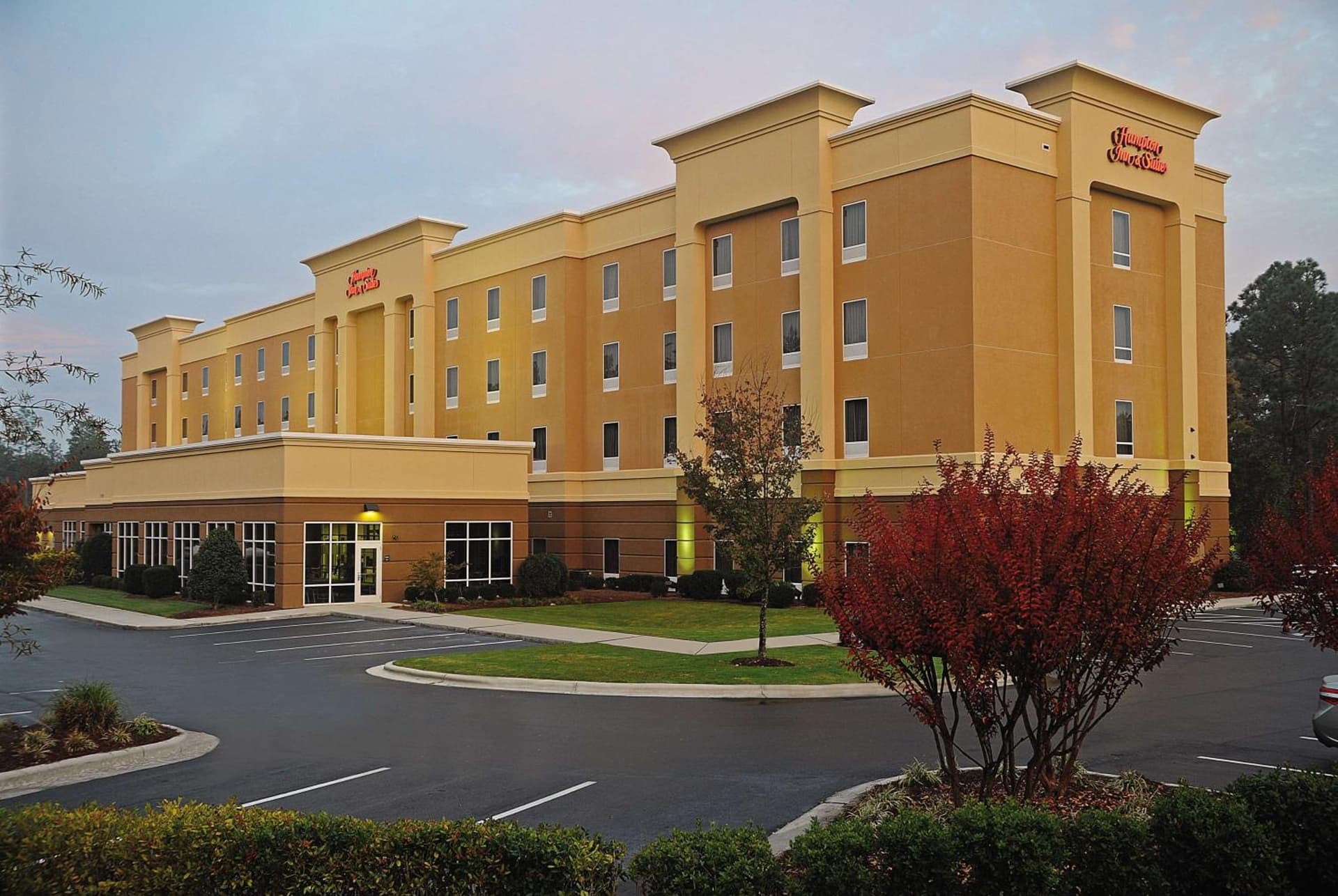 Hampton Inn & Suites Southern Pines-Pinehurst featured exterior or lobby in Aberdeen, NC — similar hotel
