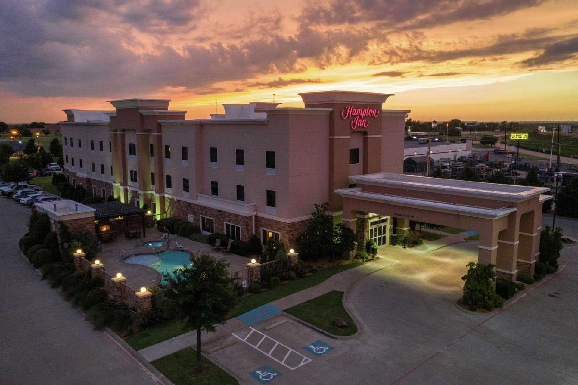 Hampton Inn Vernon property views in Vernon, TX — gallery photo 3